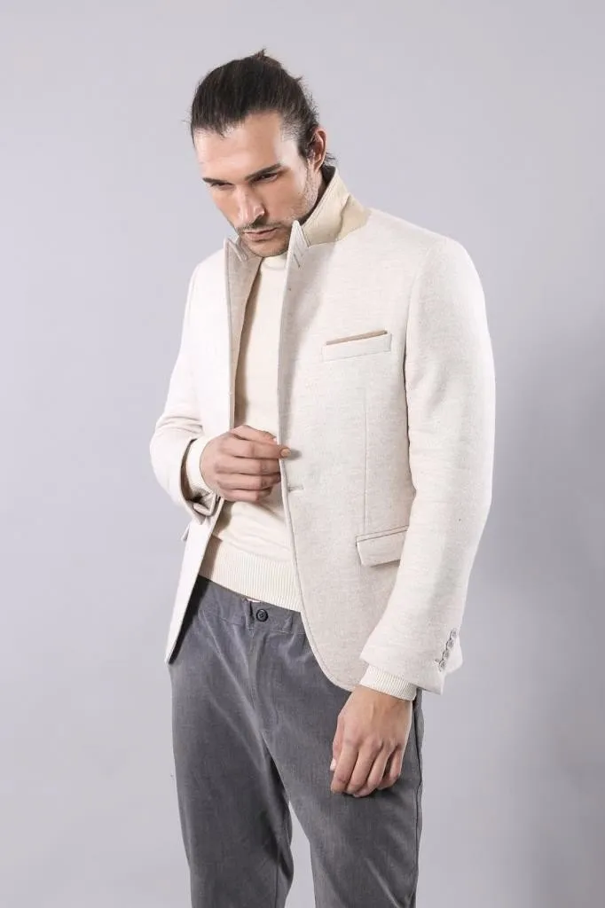 15497 Cream Blazer