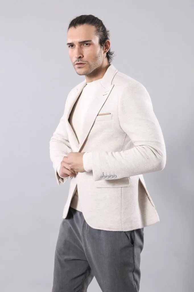 15497 Cream Blazer