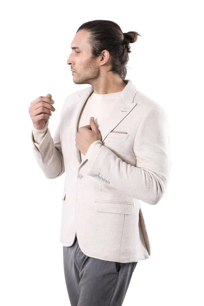 15497 Cream Blazer