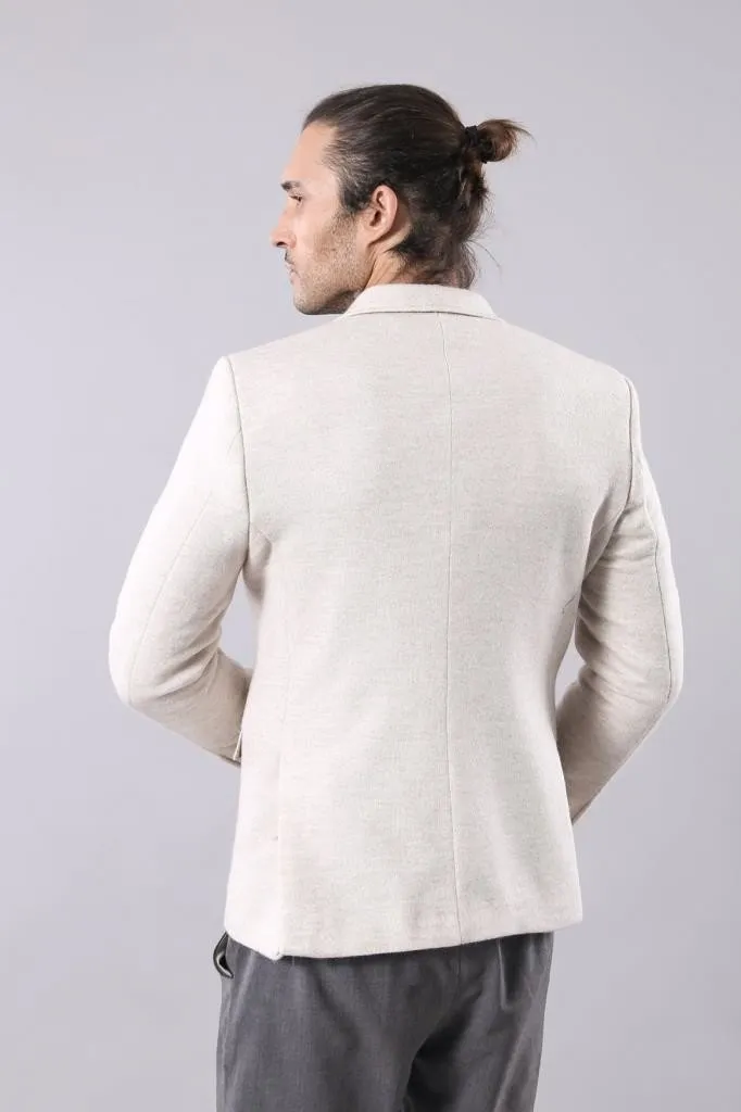 15497 Cream Blazer