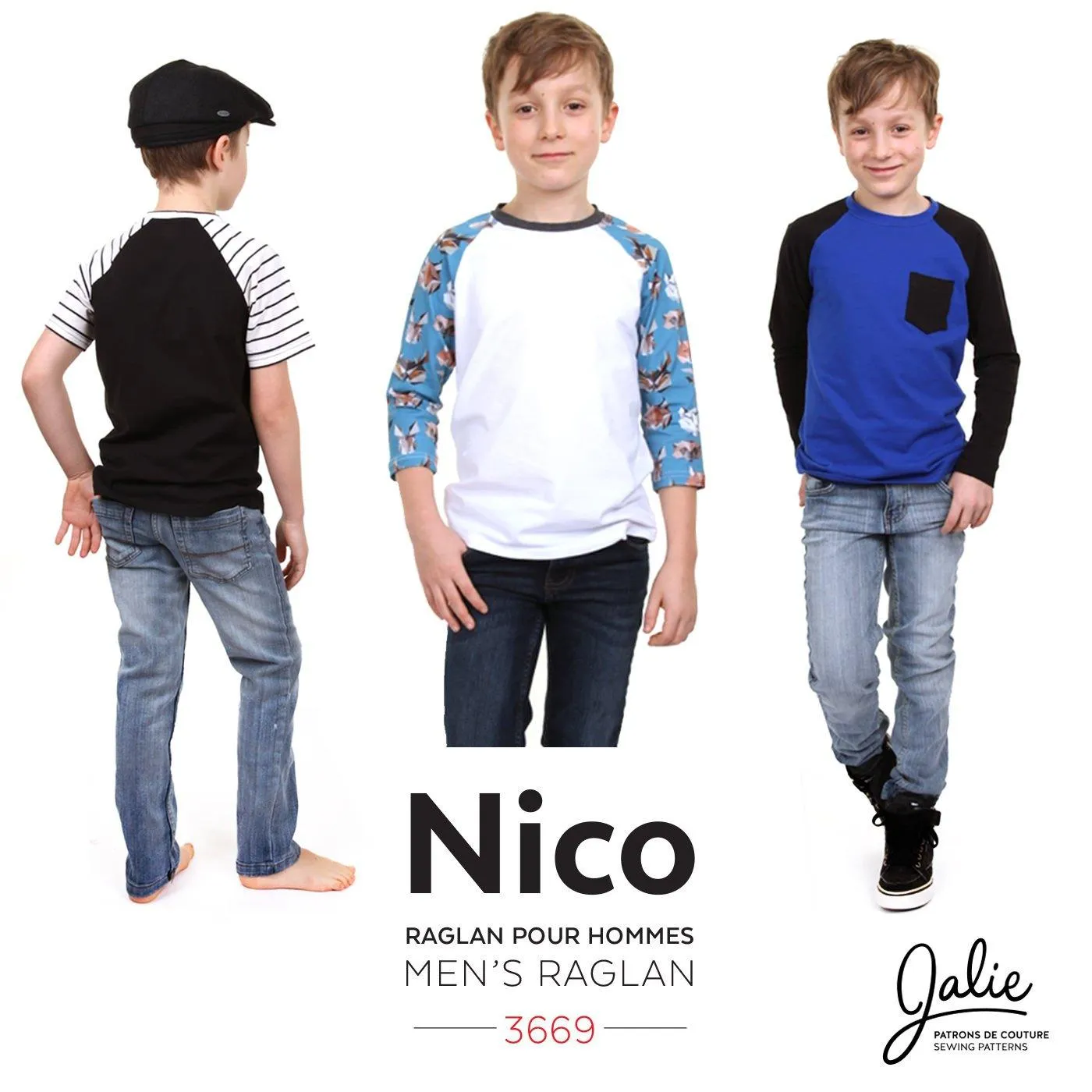 3669 // NICO Raglan Tees