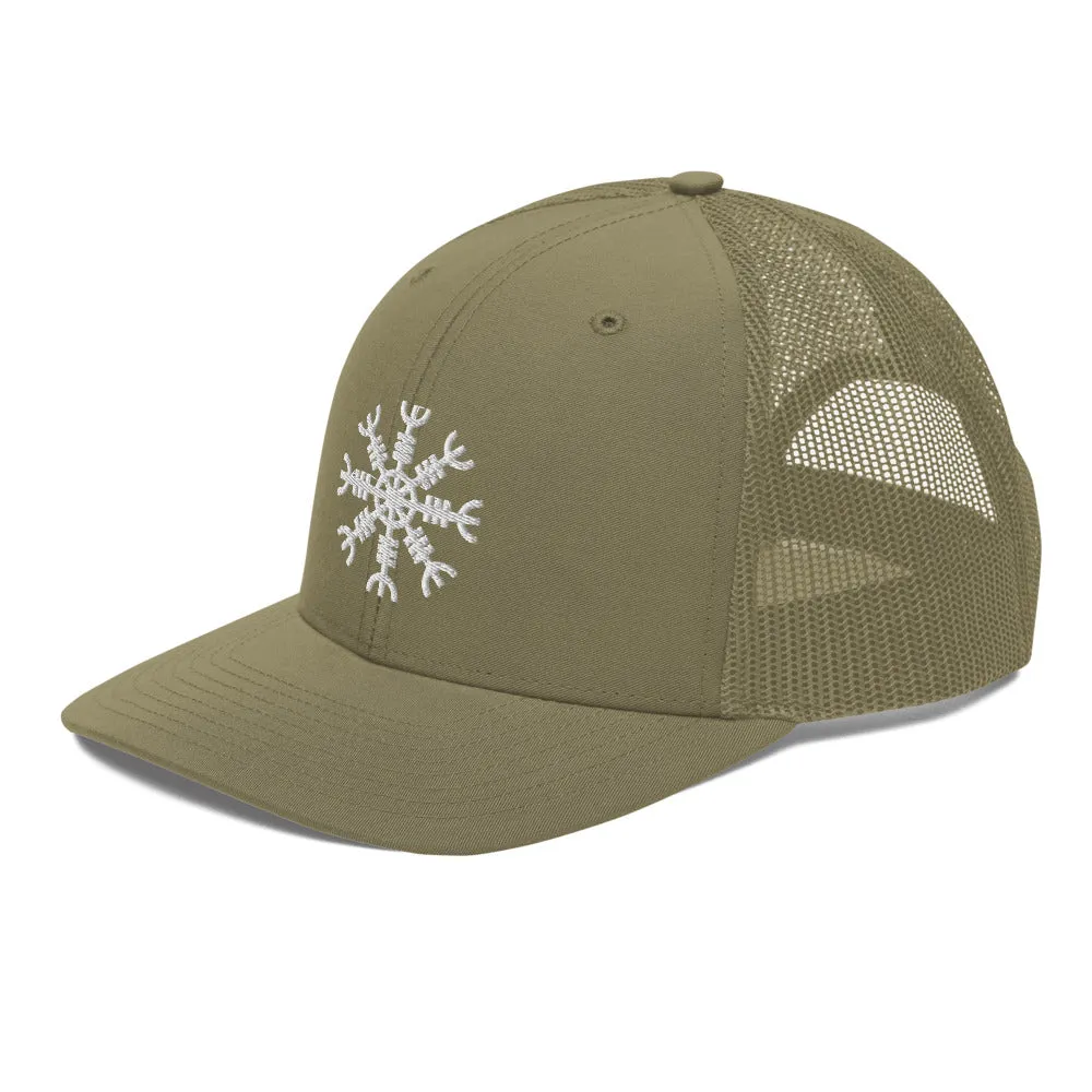 Aegishjalmur Helm of Awe Viking Trucker Cap