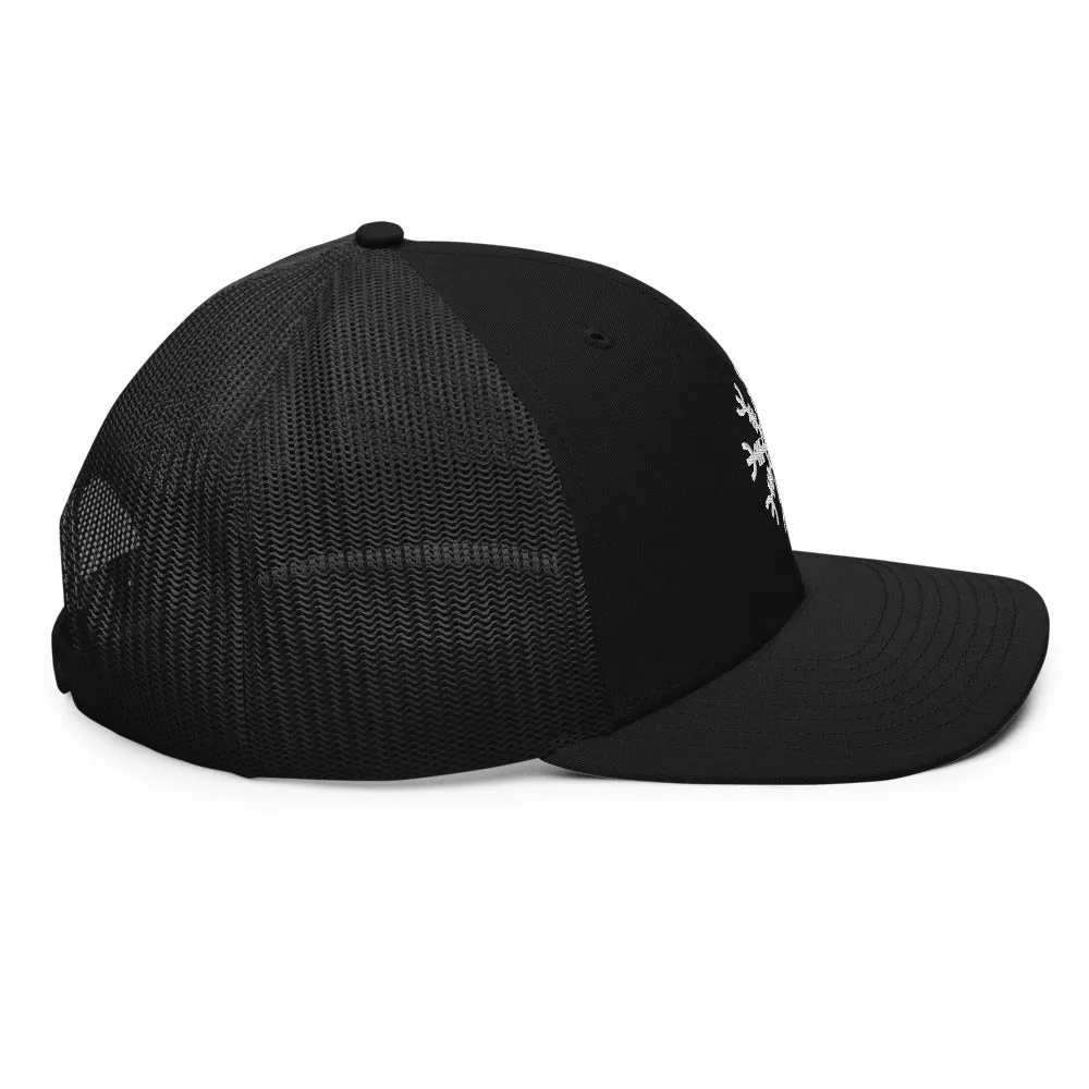 Aegishjalmur Helm of Awe Viking Trucker Cap