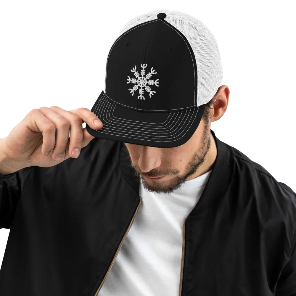 Aegishjalmur Helm of Awe Viking Trucker Cap