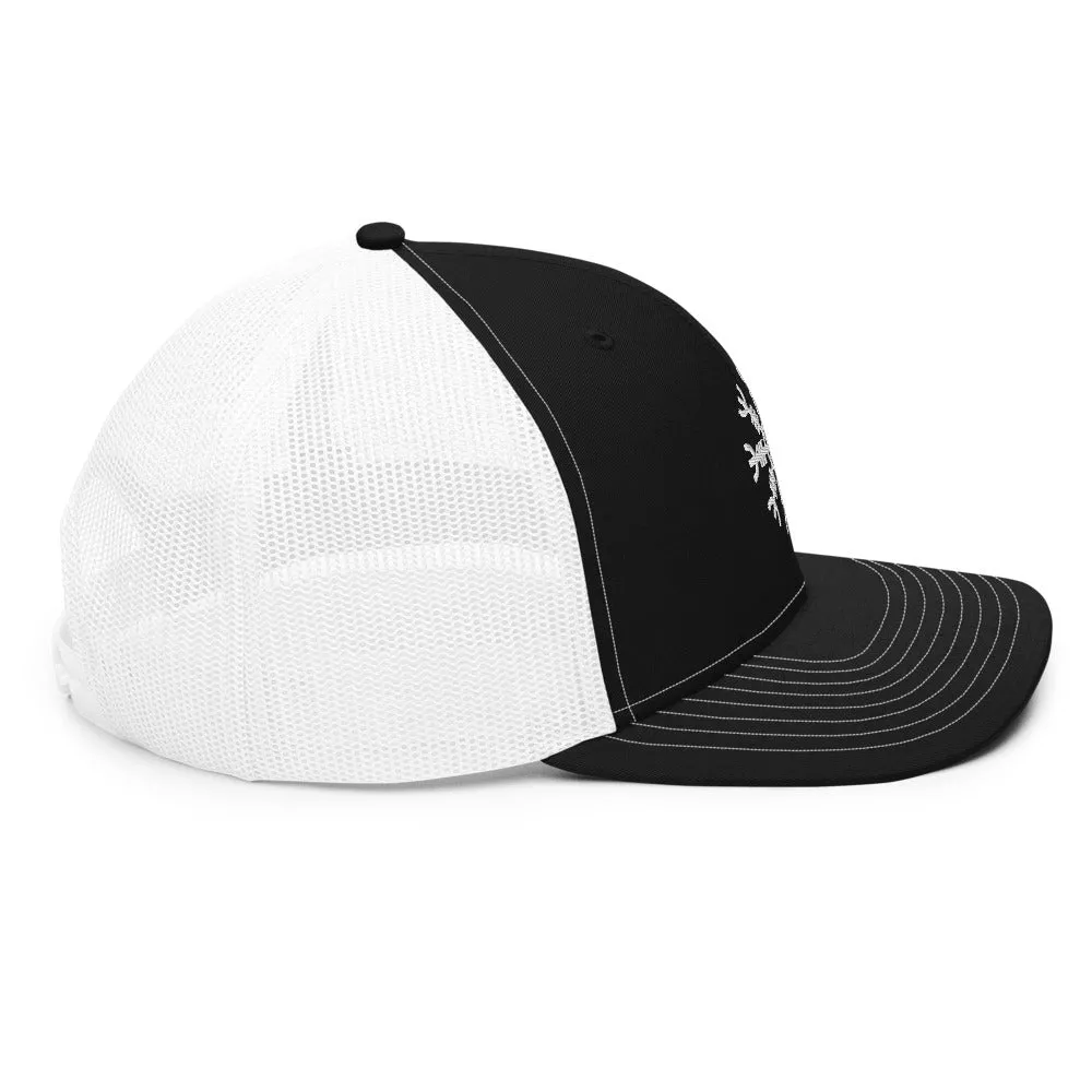 Aegishjalmur Helm of Awe Viking Trucker Cap