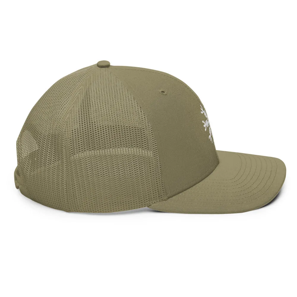 Aegishjalmur Helm of Awe Viking Trucker Cap