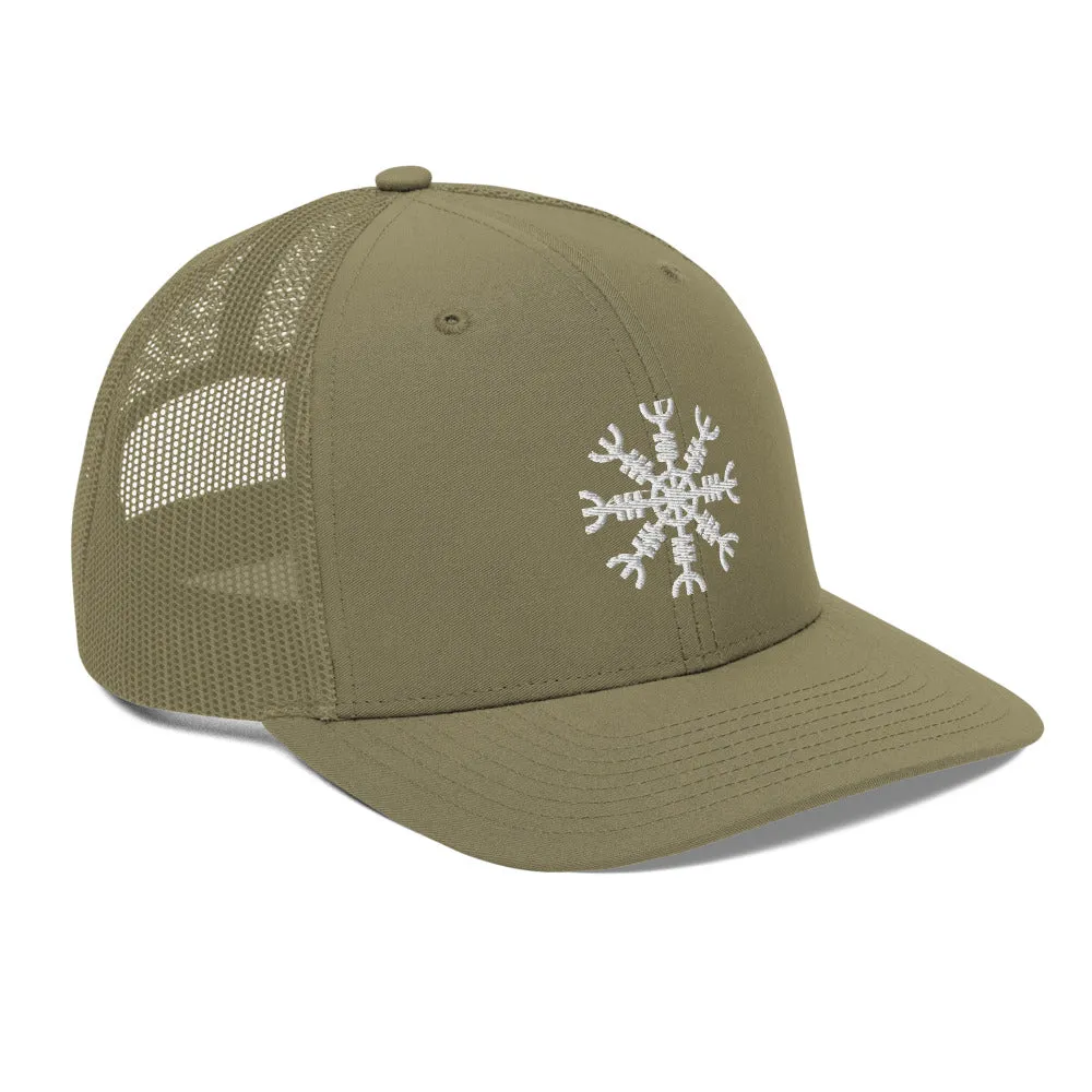 Aegishjalmur Helm of Awe Viking Trucker Cap