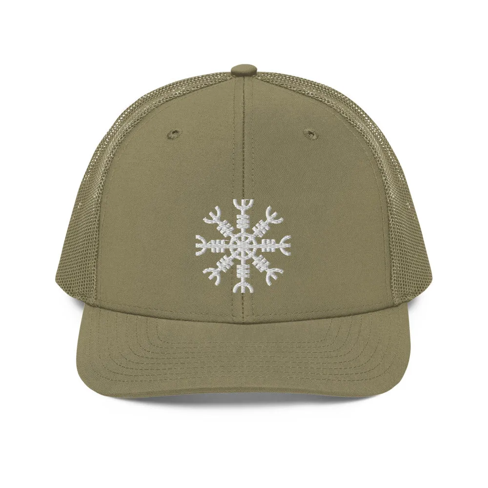 Aegishjalmur Helm of Awe Viking Trucker Cap