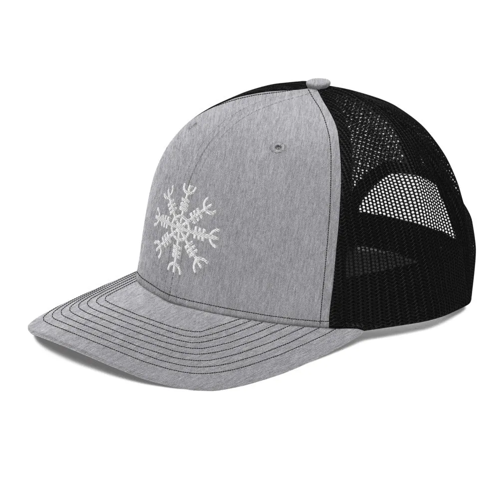 Aegishjalmur Helm of Awe Viking Trucker Cap