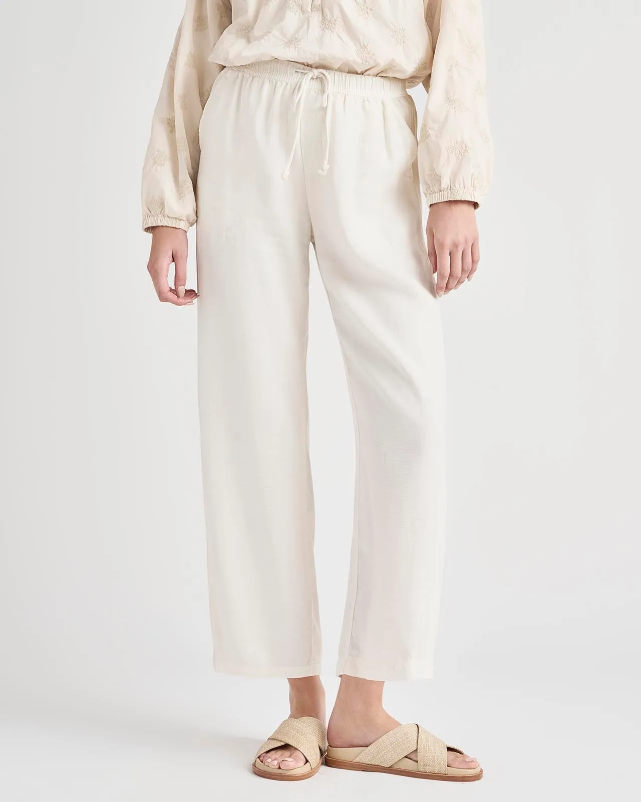 Angie Crop Wide Leg Pant