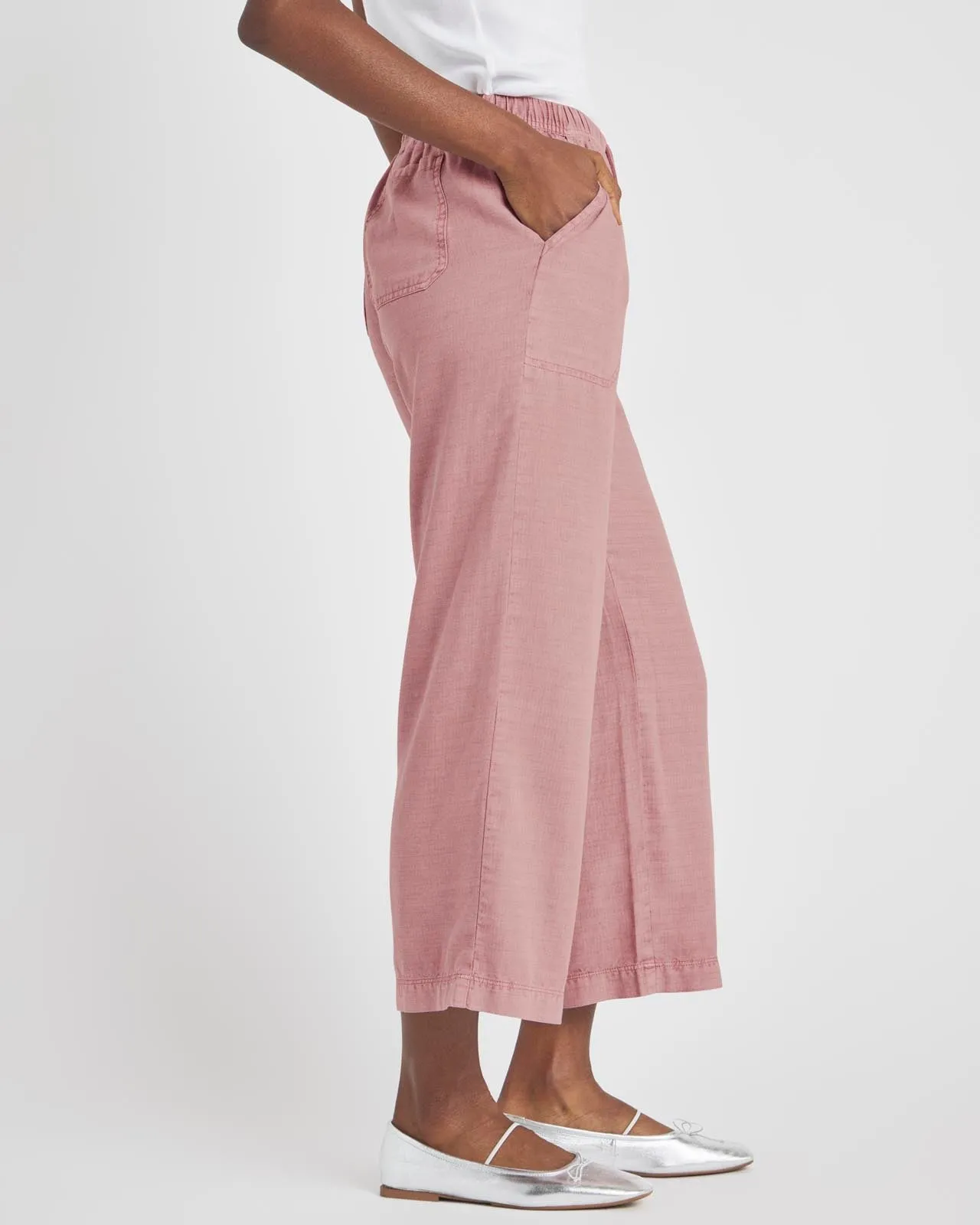 Angie Crop Wide Leg Pant