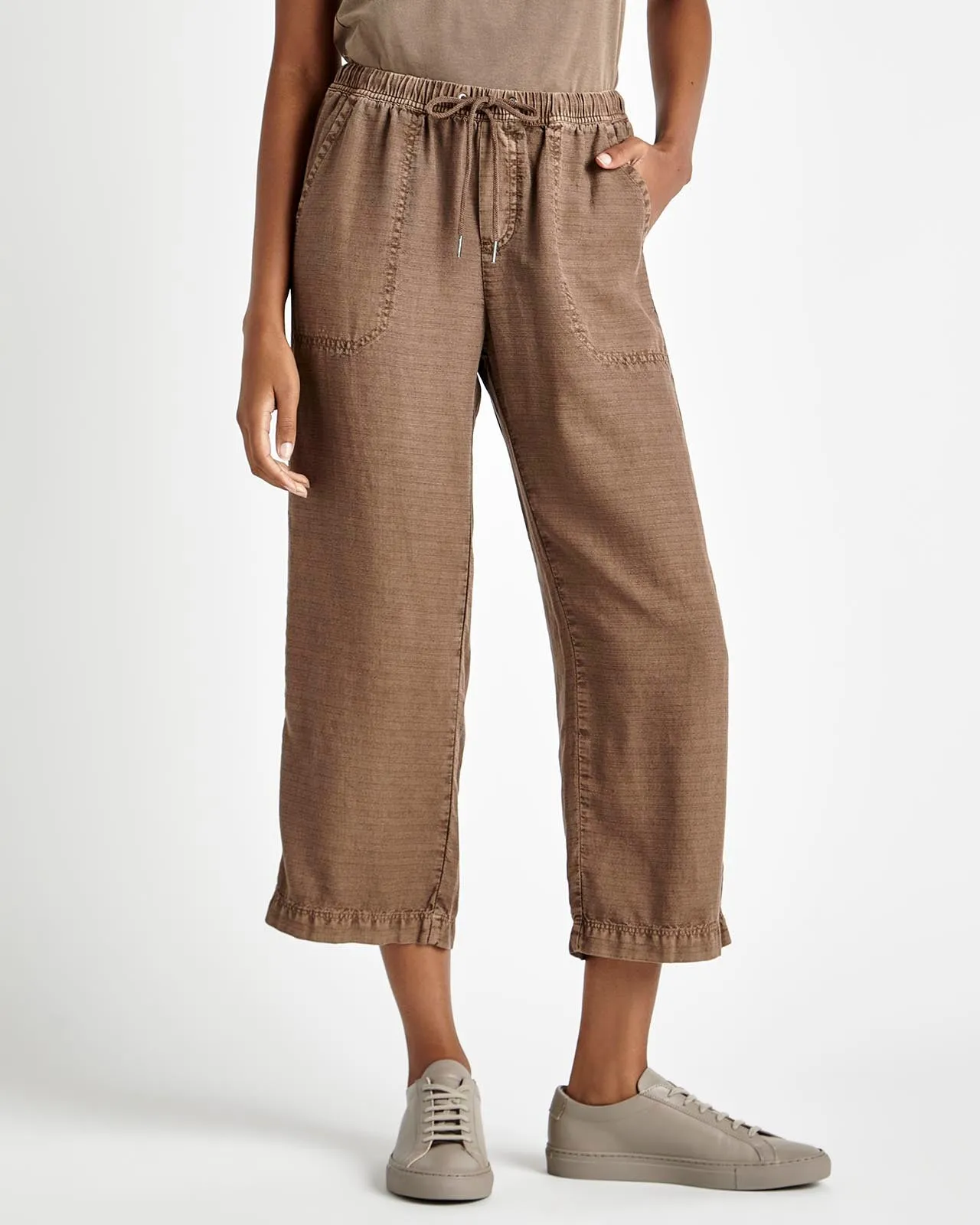 Angie Crop Wide Leg Pant