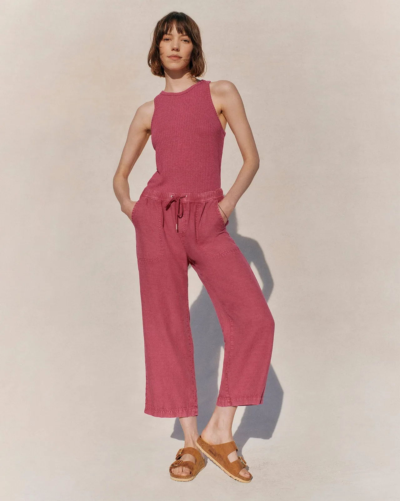 Angie Crop Wide Leg Pant