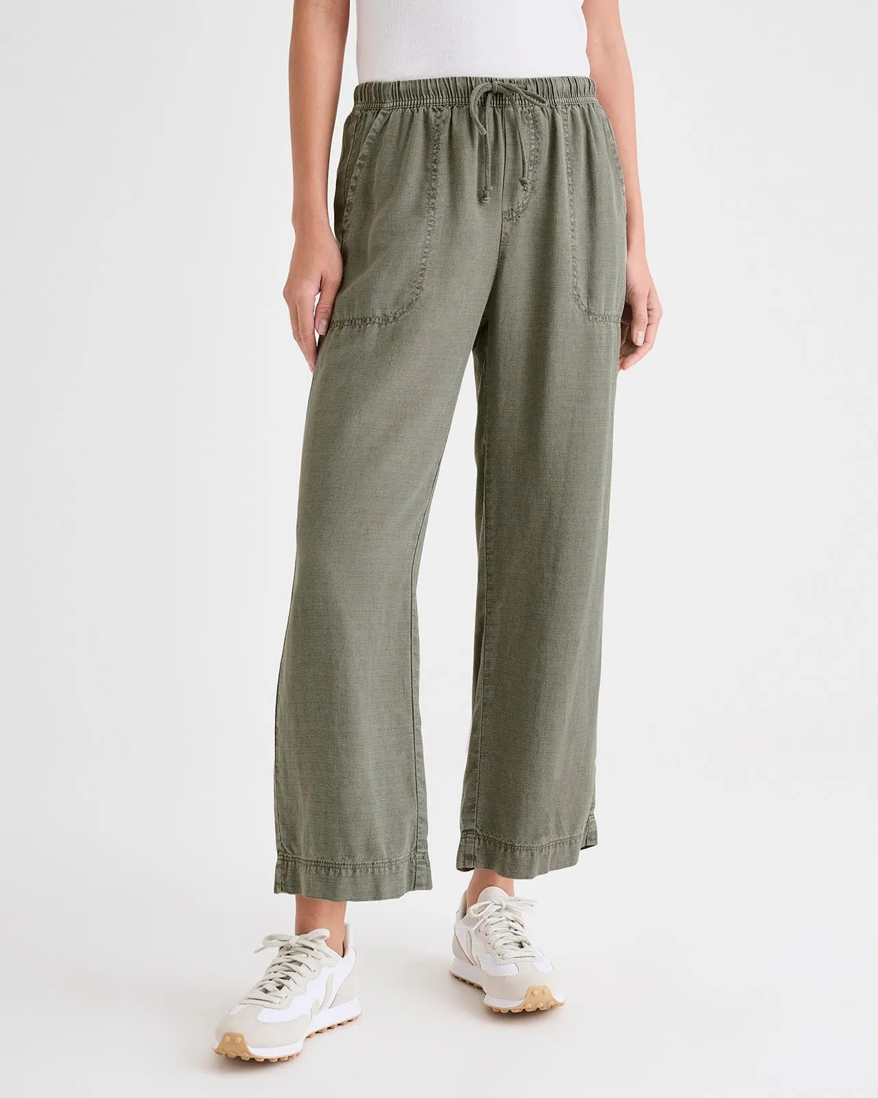 Angie Crop Wide Leg Pant