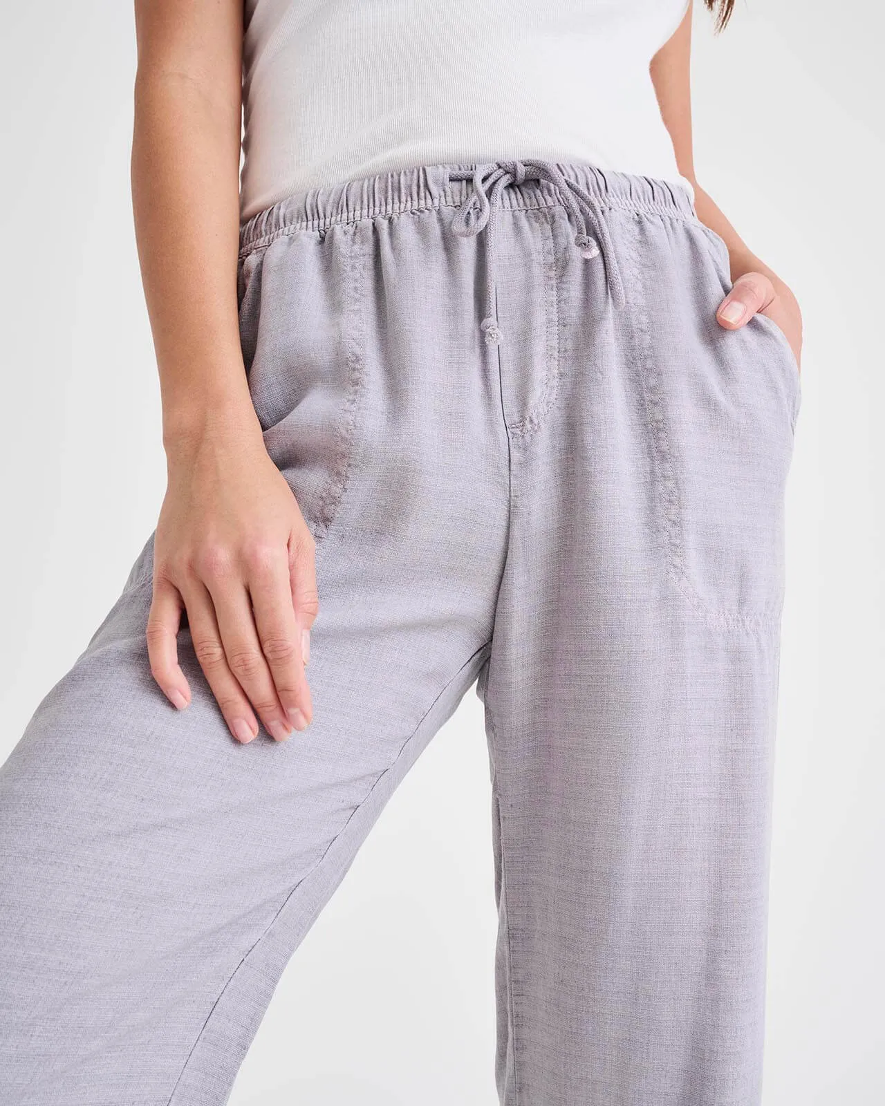 Angie Crop Wide Leg Pant