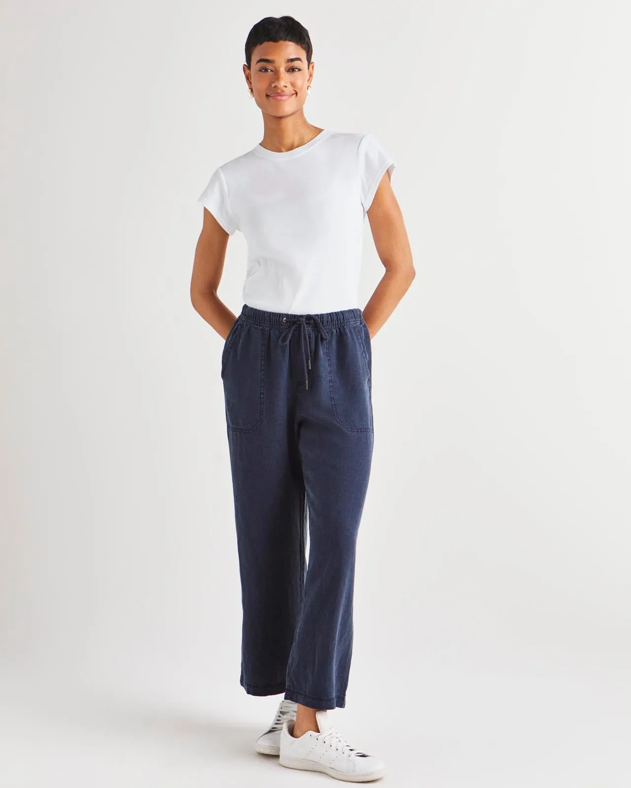 Angie Crop Wide Leg Pant