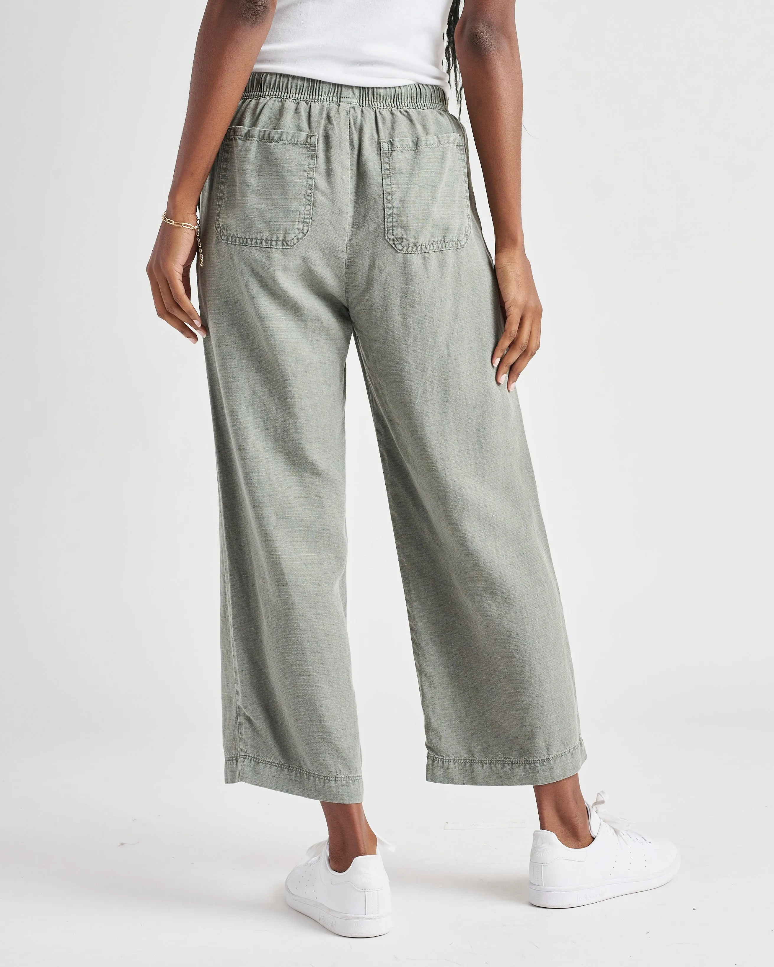 Angie Crop Wide Leg Pant