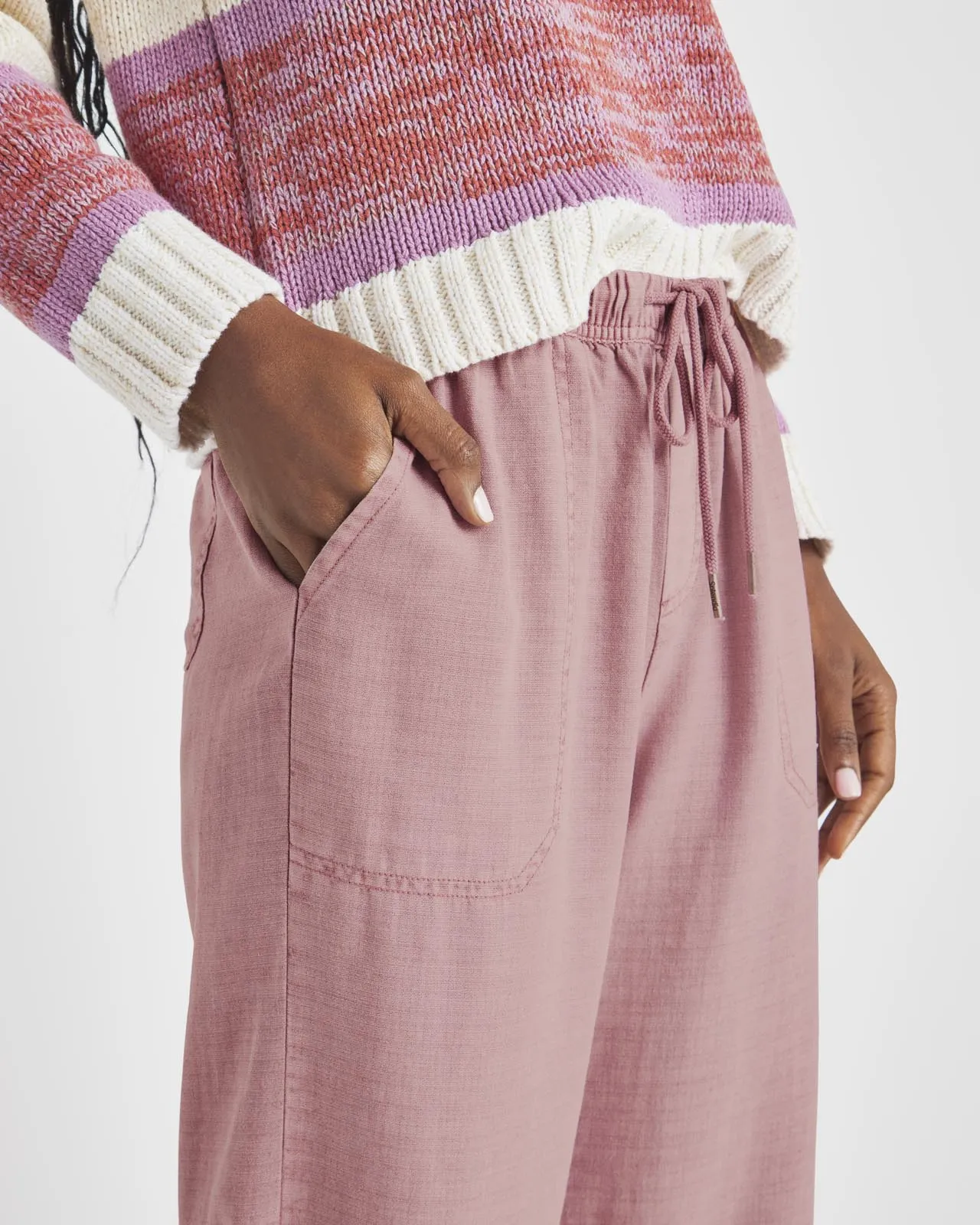 Angie Crop Wide Leg Pant