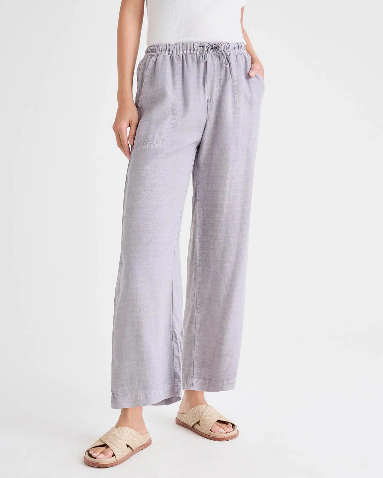 Angie Crop Wide Leg Pant