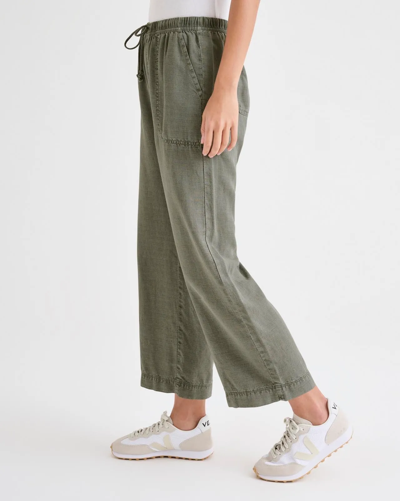 Angie Crop Wide Leg Pant