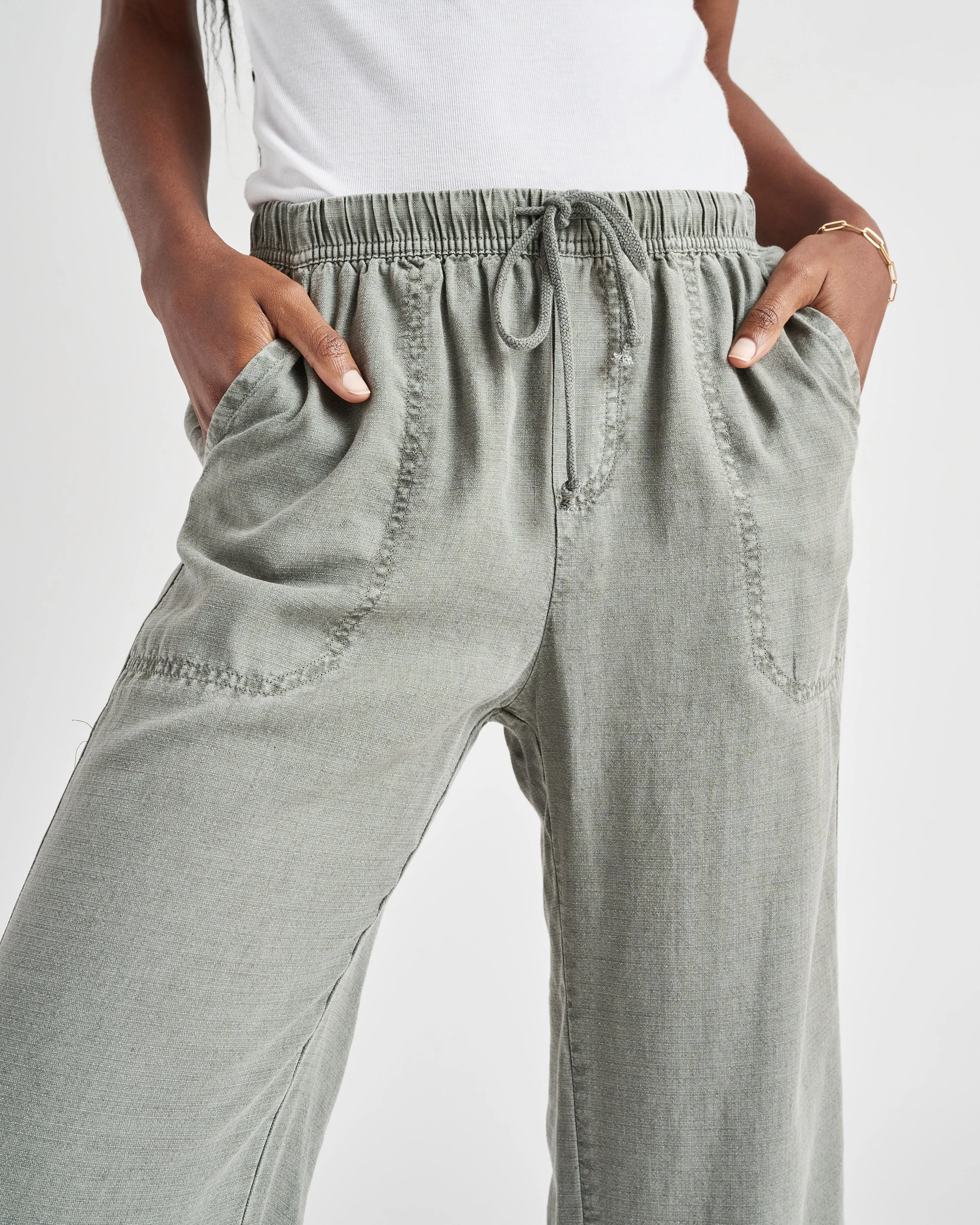 Angie Crop Wide Leg Pant