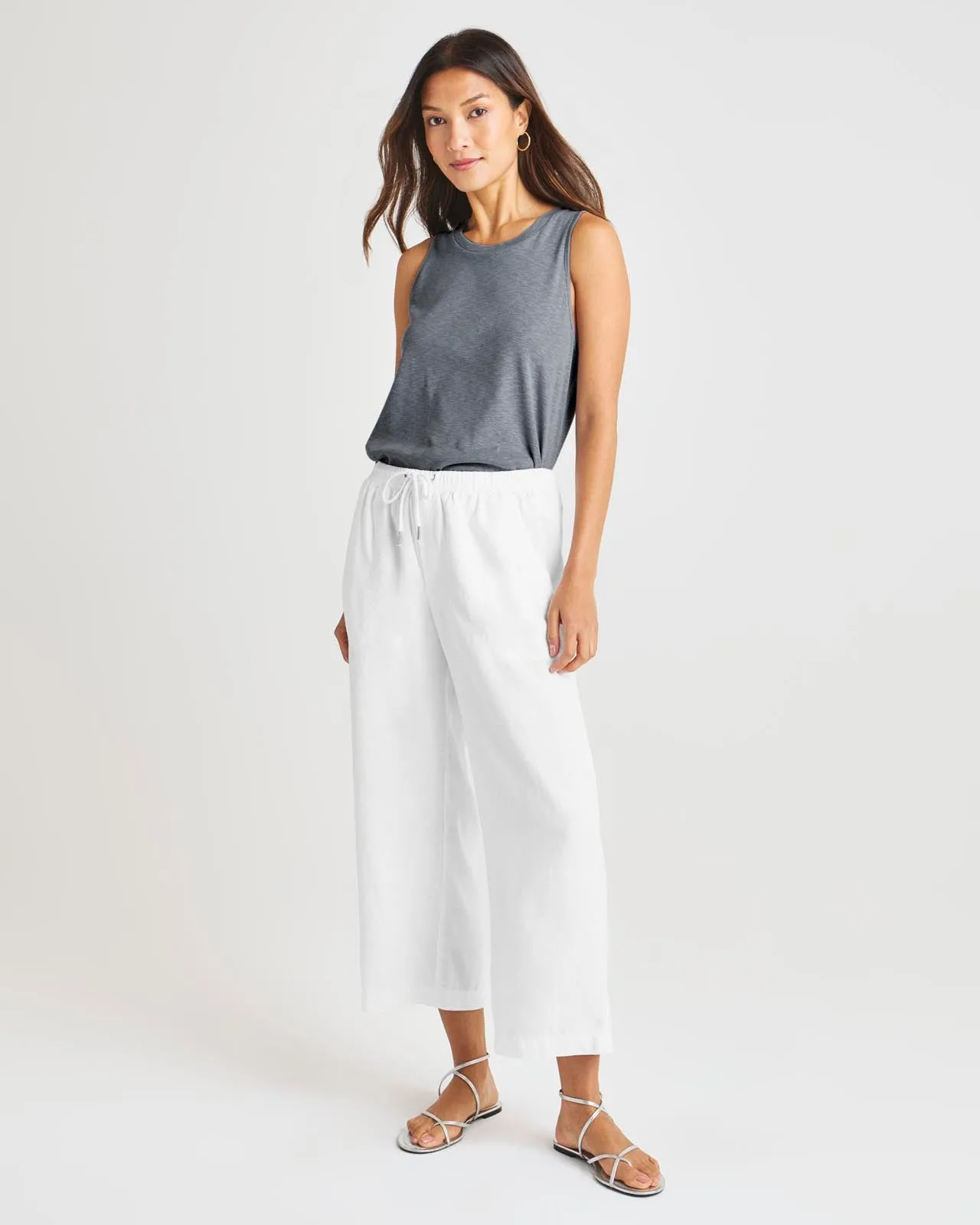 Angie Crop Wide Leg Pant