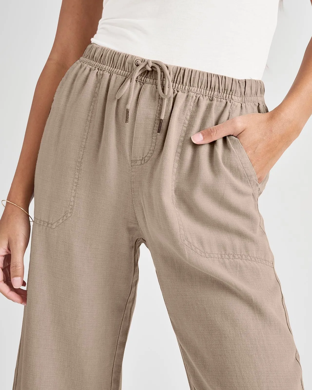 Angie Crop Wide Leg Pant