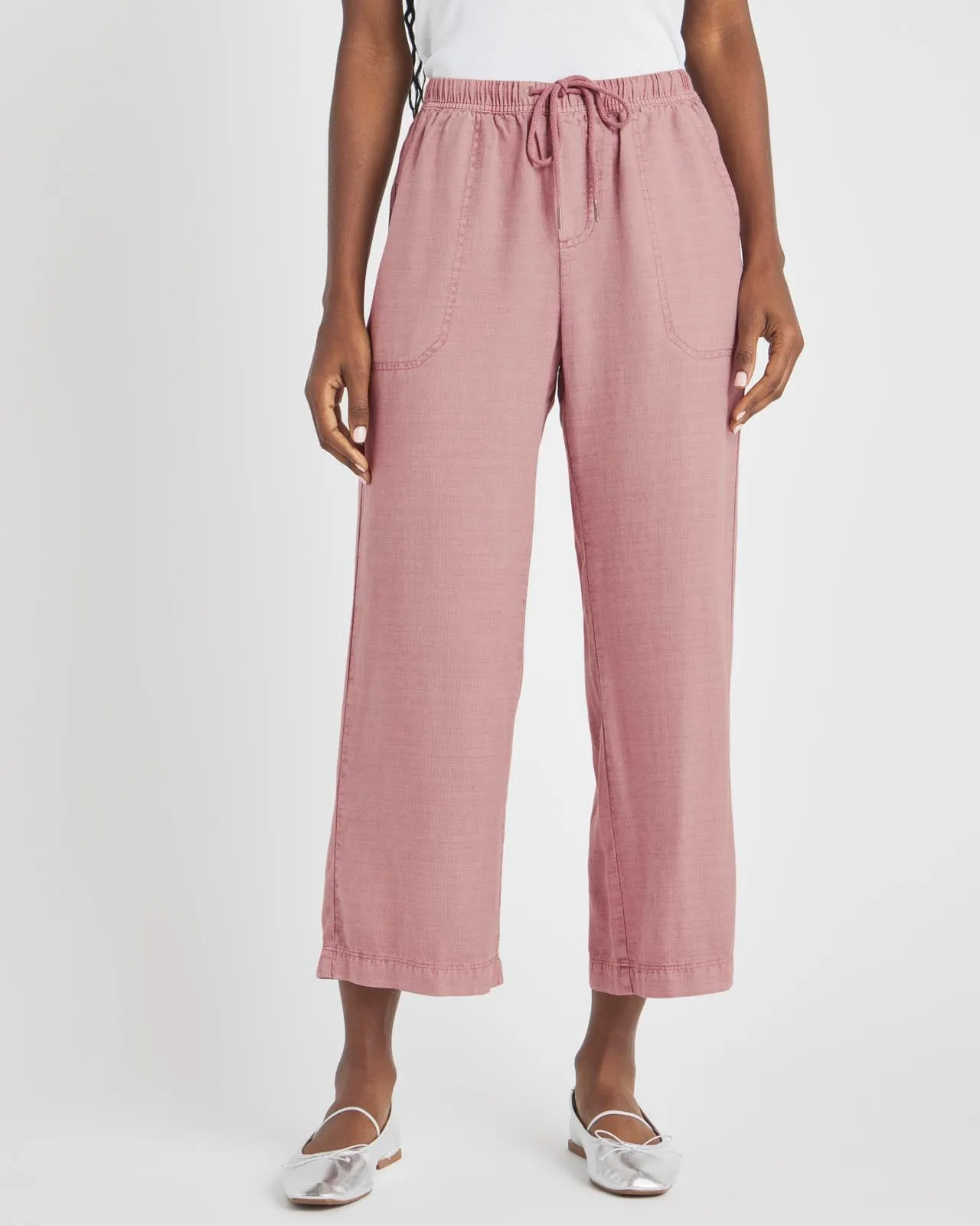 Angie Crop Wide Leg Pant