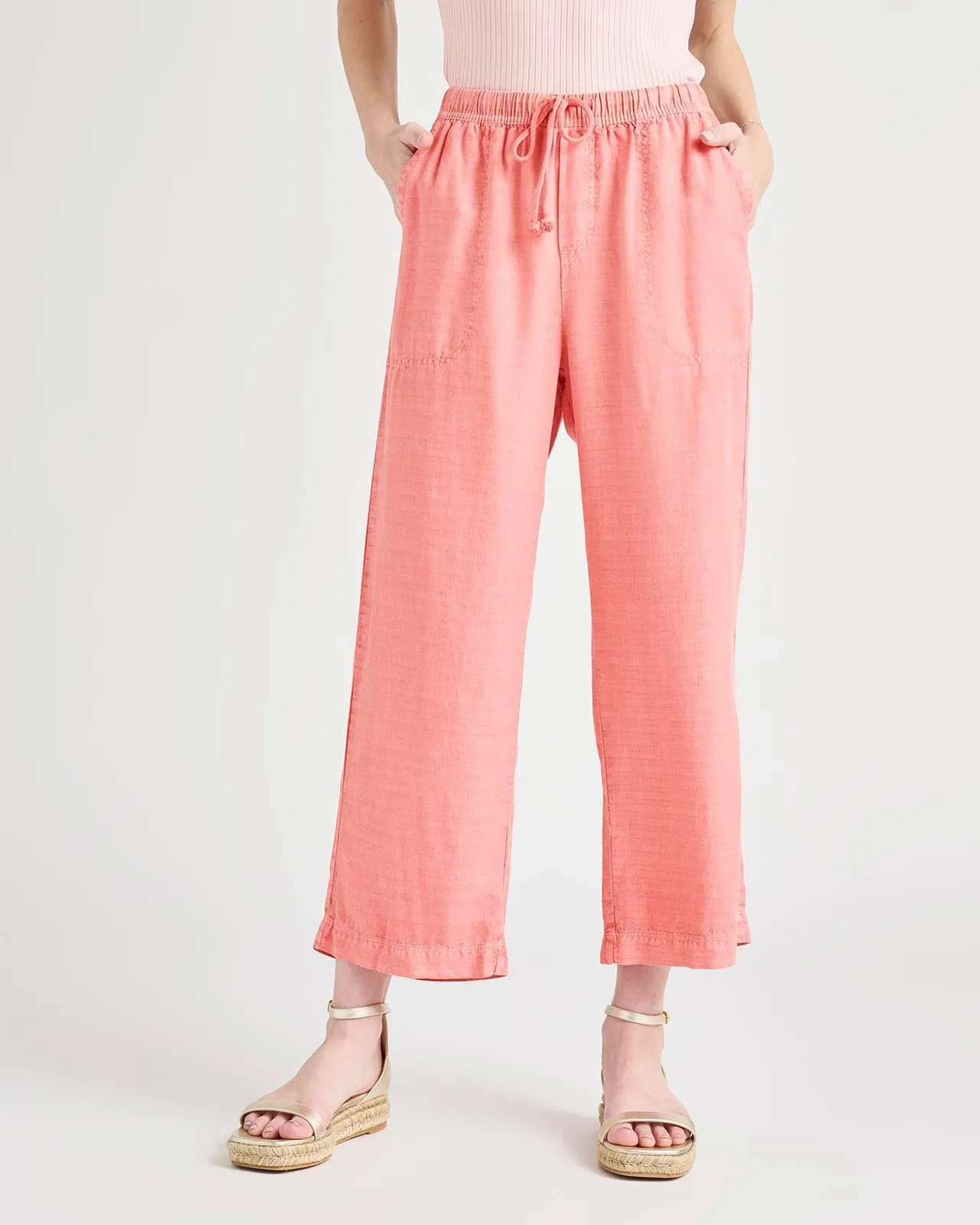Angie Crop Wide Leg Pant