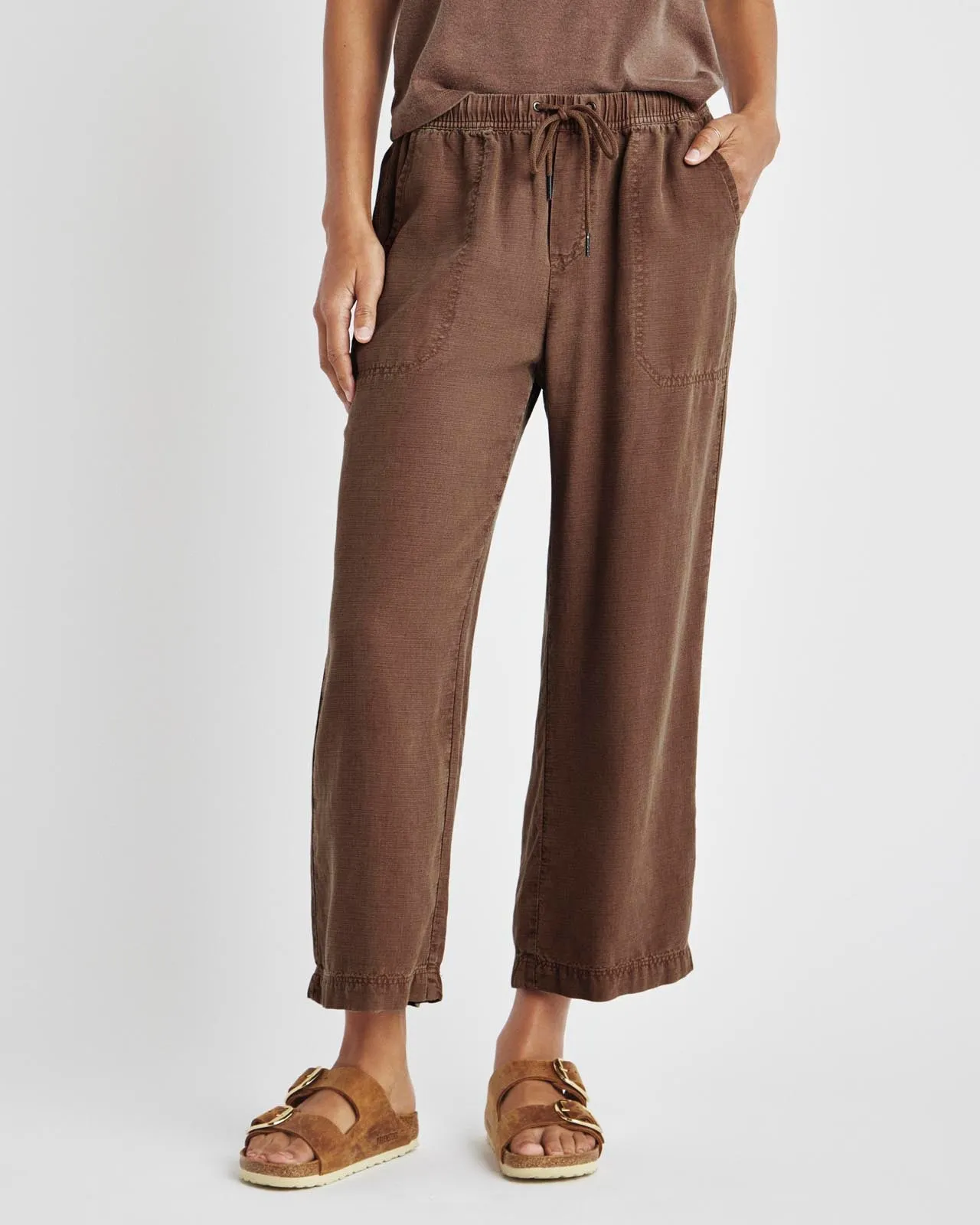 Angie Crop Wide Leg Pant
