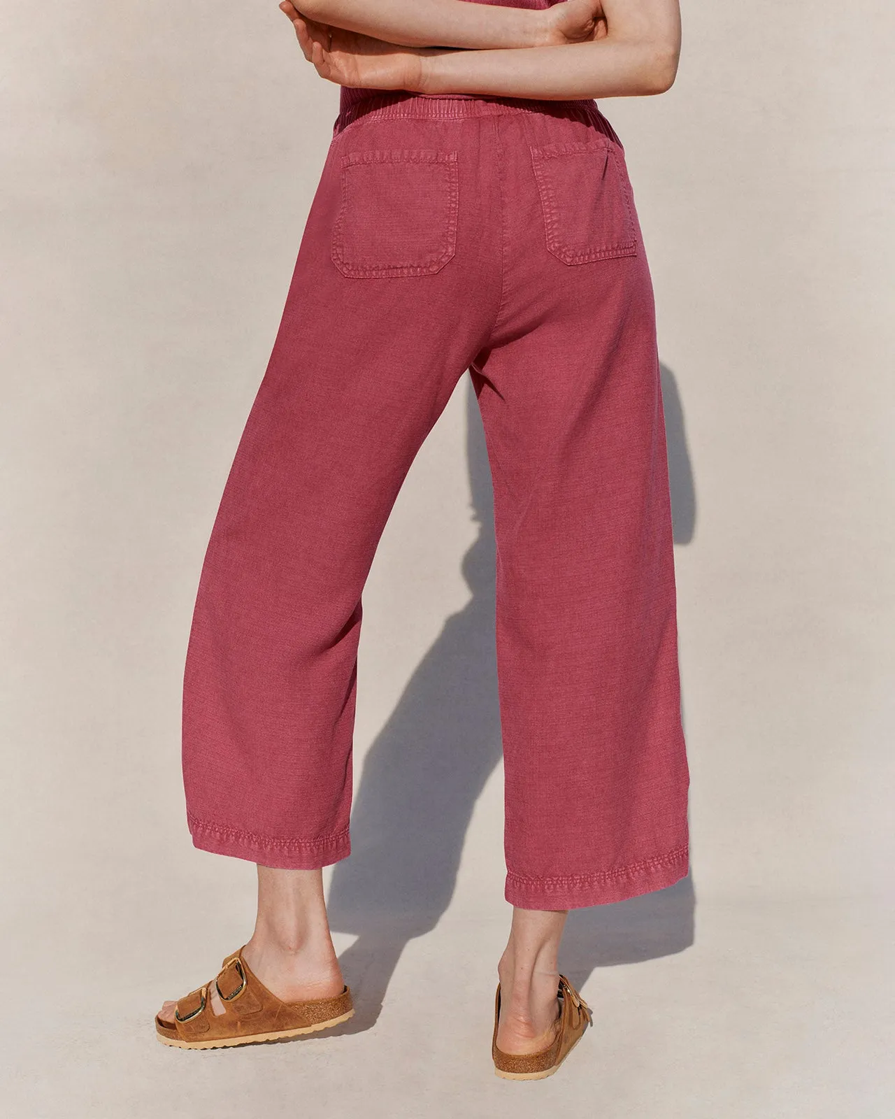 Angie Crop Wide Leg Pant