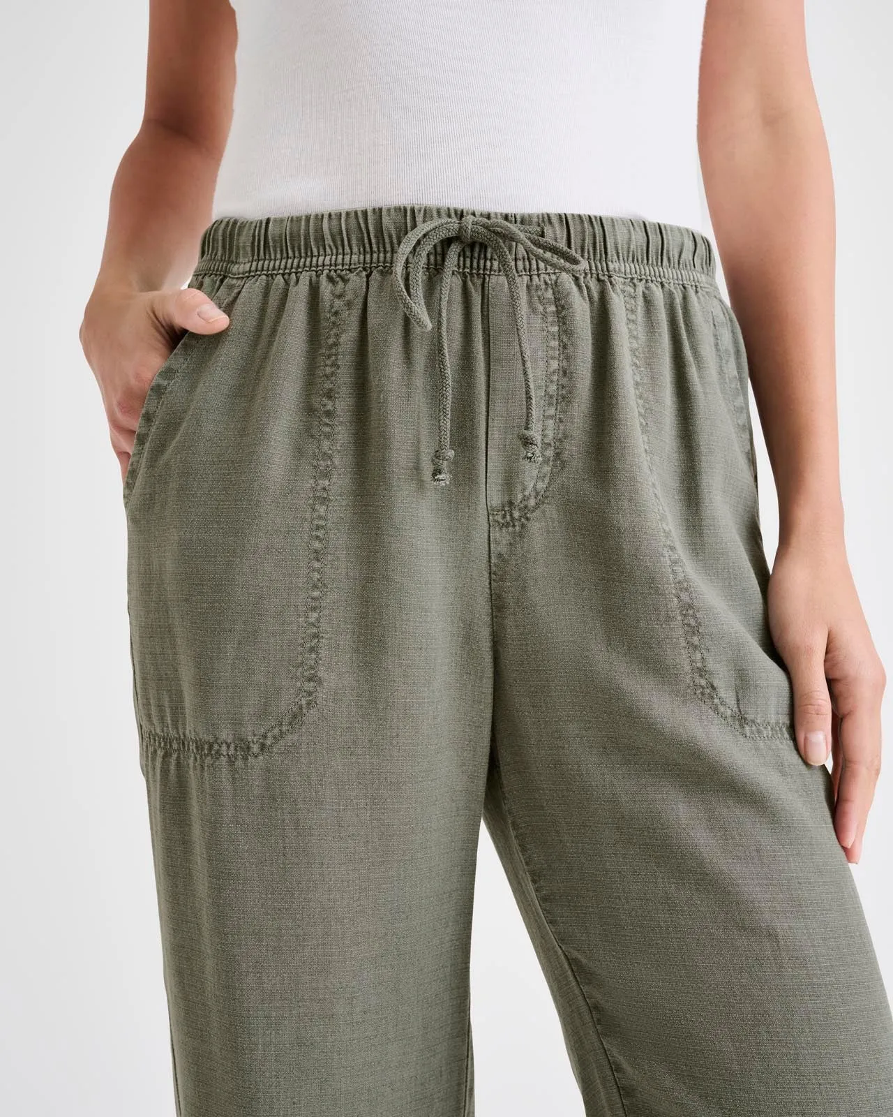 Angie Crop Wide Leg Pant