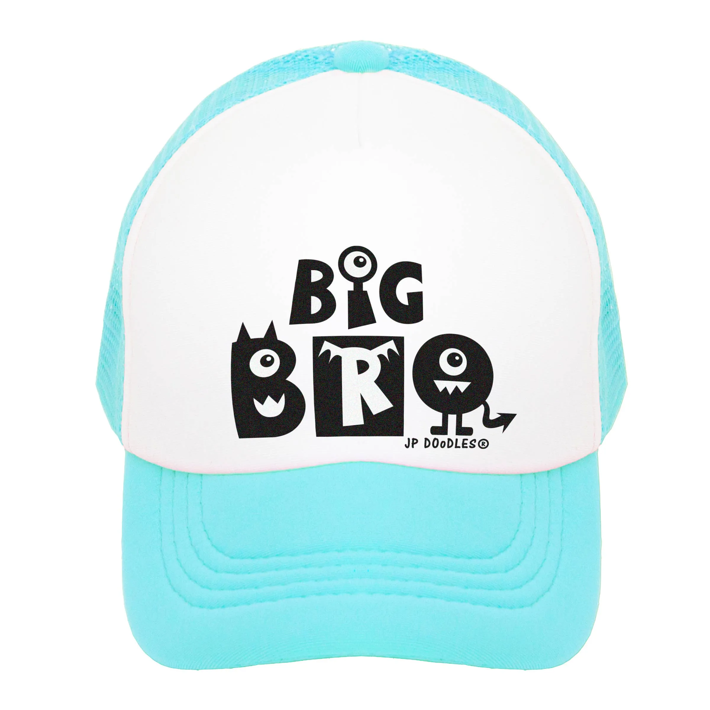 Big Bro Kids Trucker Hat: ROYAL BLUE / 2-5 YRS