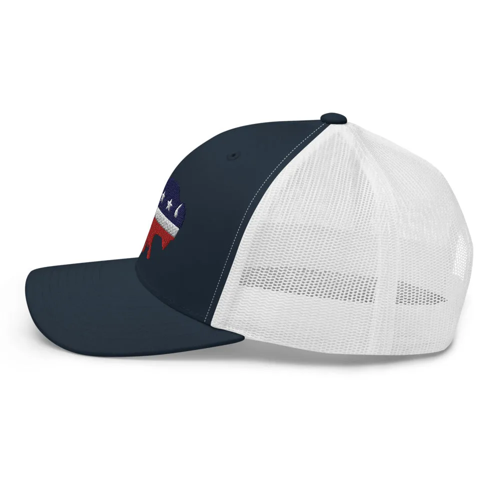 Bison Independent Trucker Cap