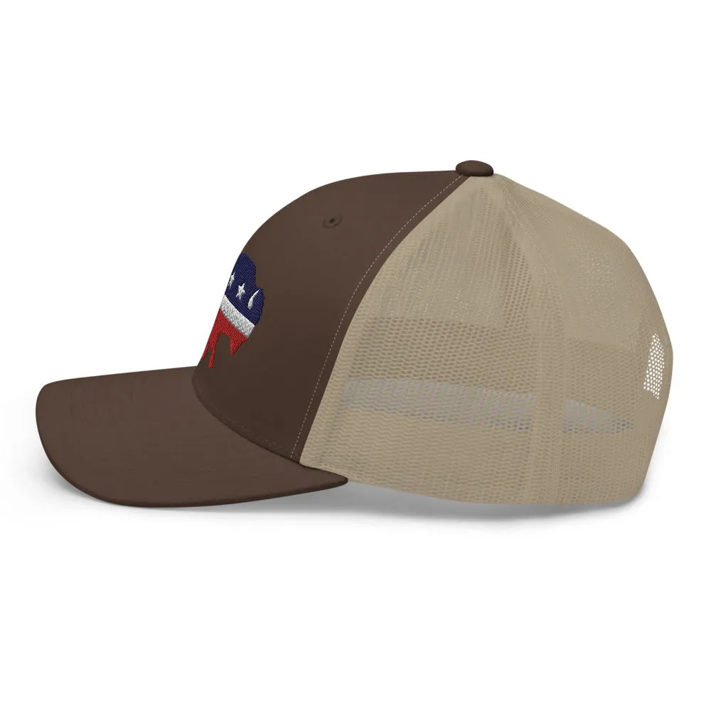 Bison Independent Trucker Cap