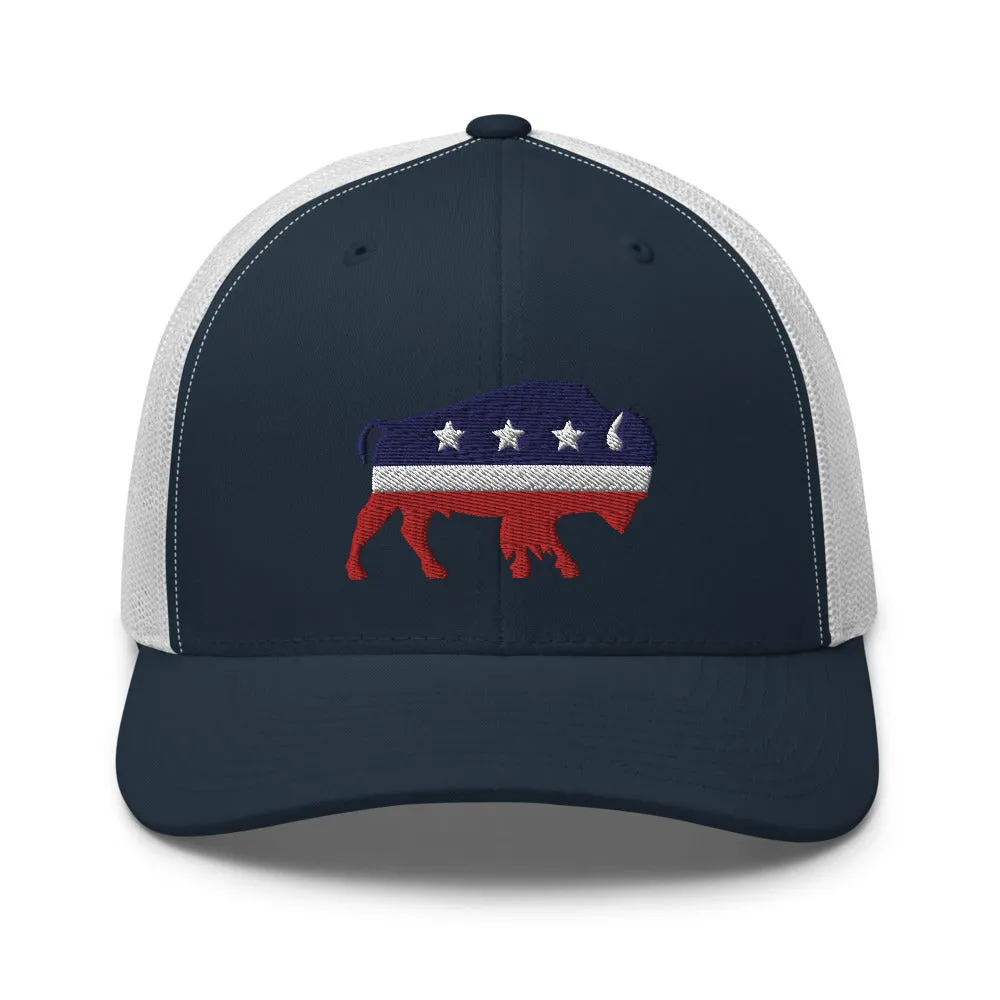 Bison Independent Trucker Cap