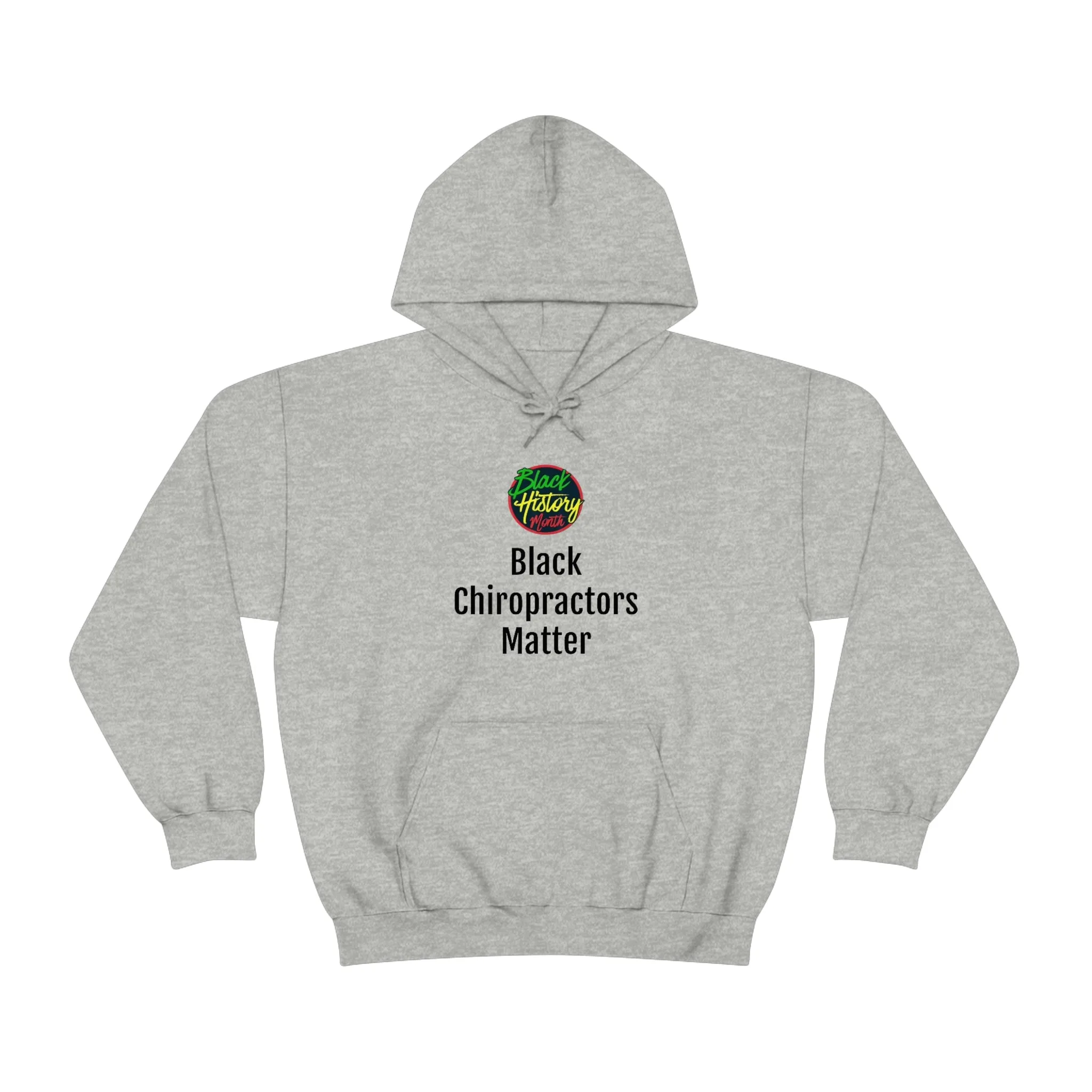 Black Chiropractors Matter Hooded Sweatshirt
