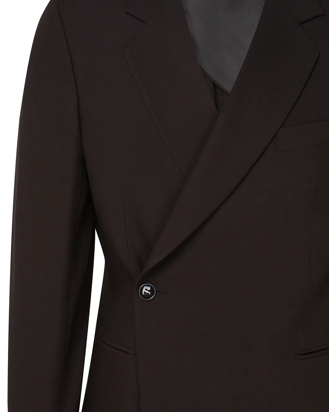 Black One-Button Suit Online UAE