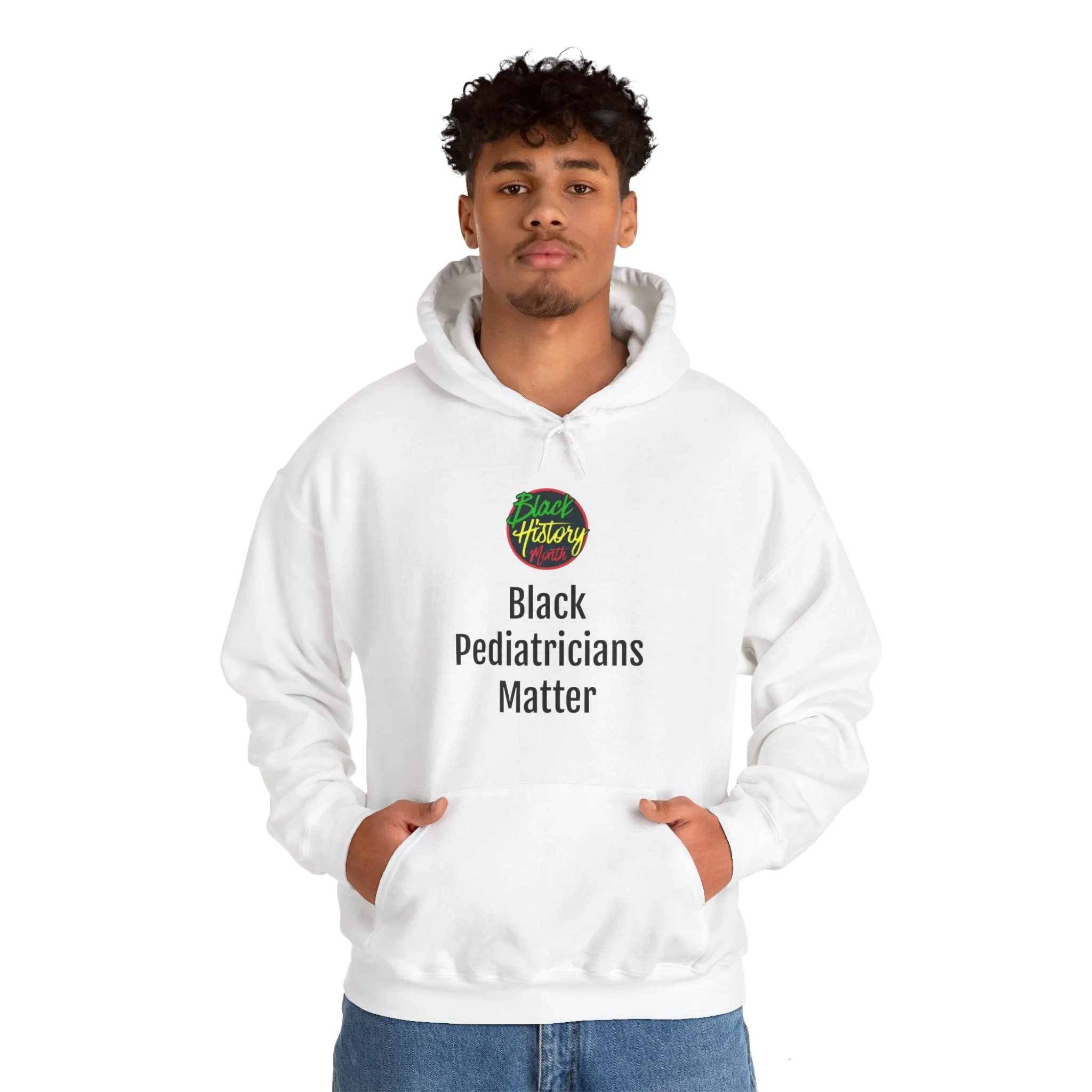 Black Pediatricians Matter Hooded Sweatshirt