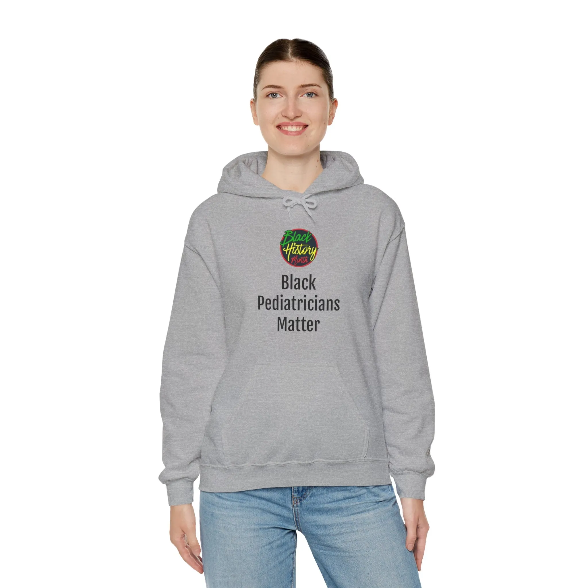 Black Pediatricians Matter Hooded Sweatshirt