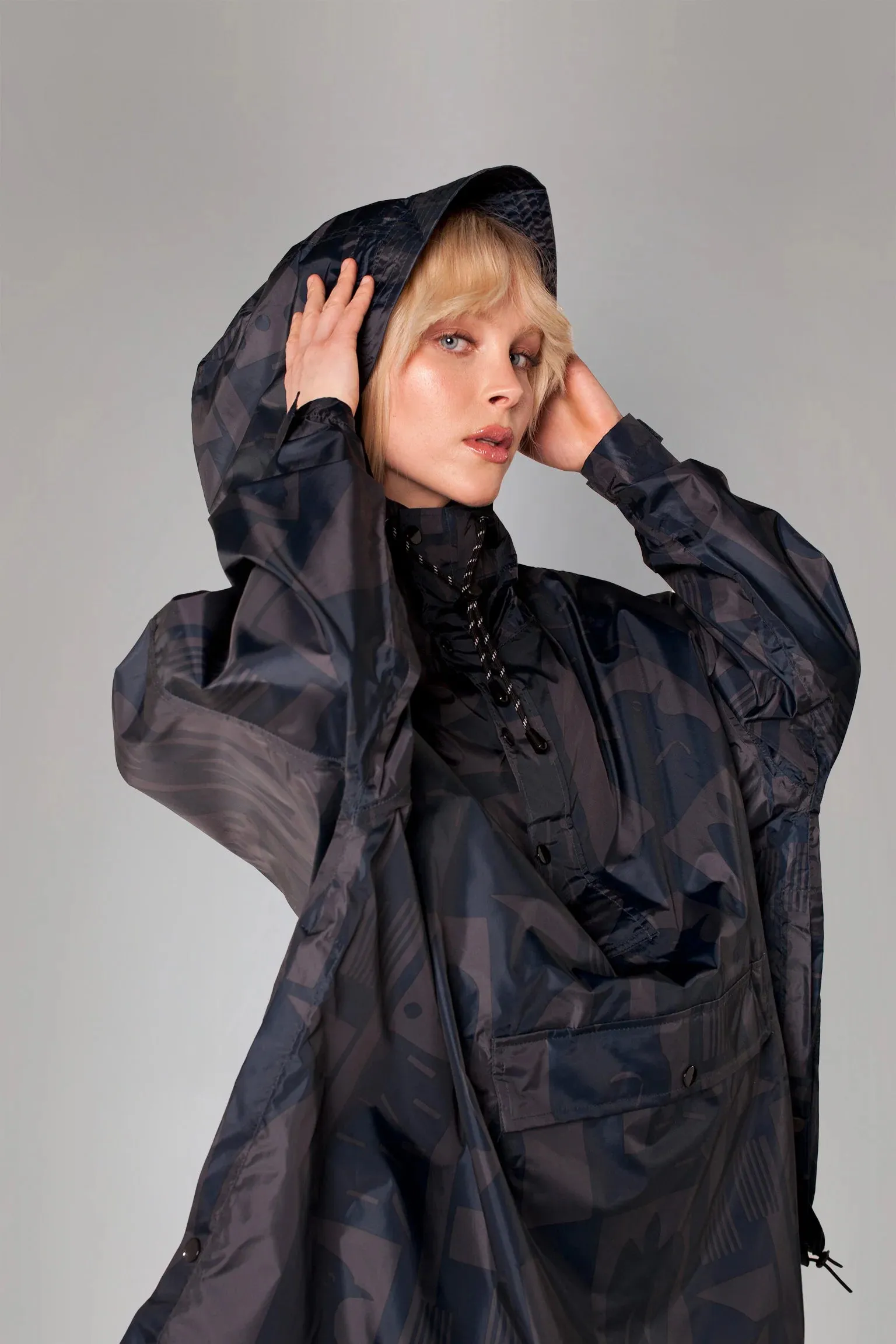 Black to Black Anorak
