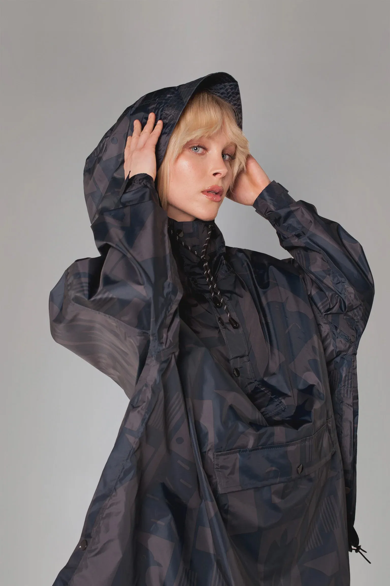 Black to Black Anorak