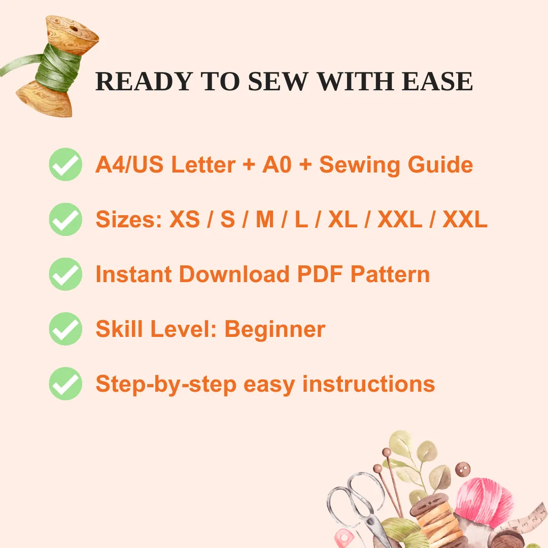 Blazer PDF Sewing Pattern
