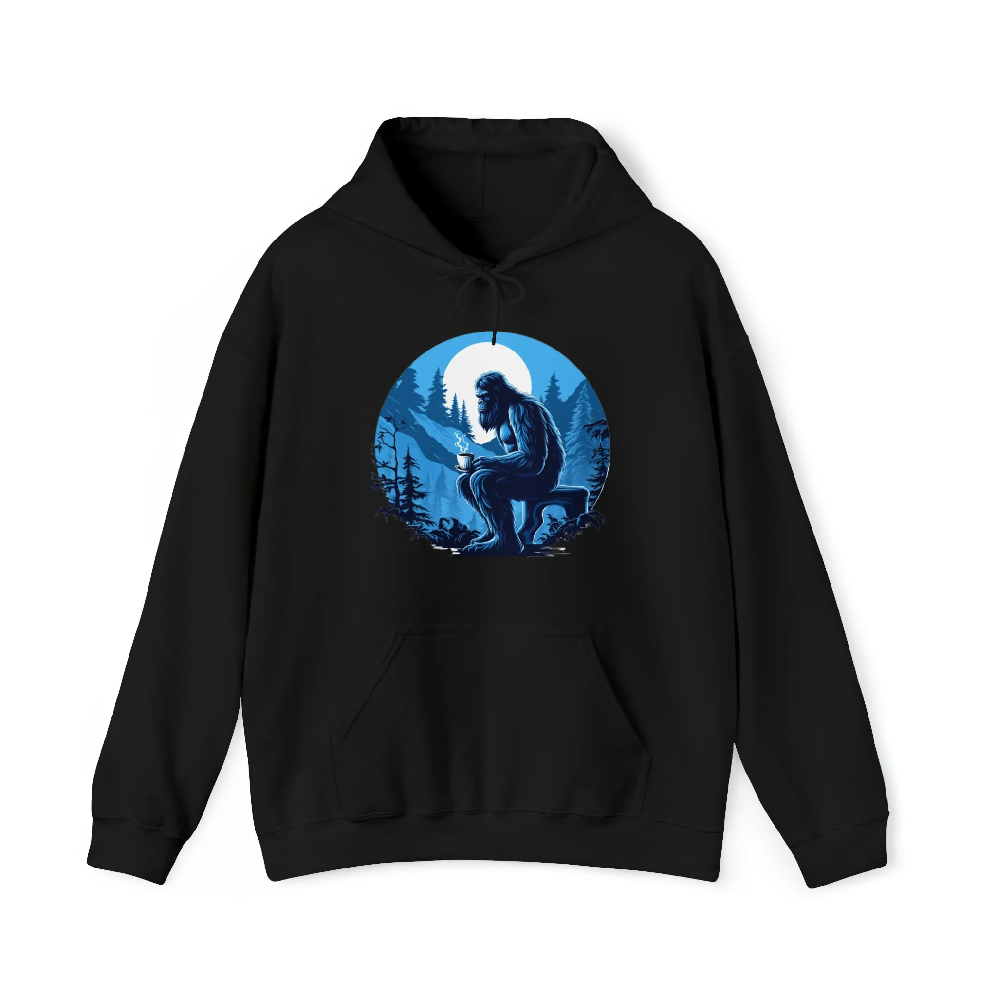 Blue Sasquatch Unisex Heavy Blend™ Hooded Sweatshirt