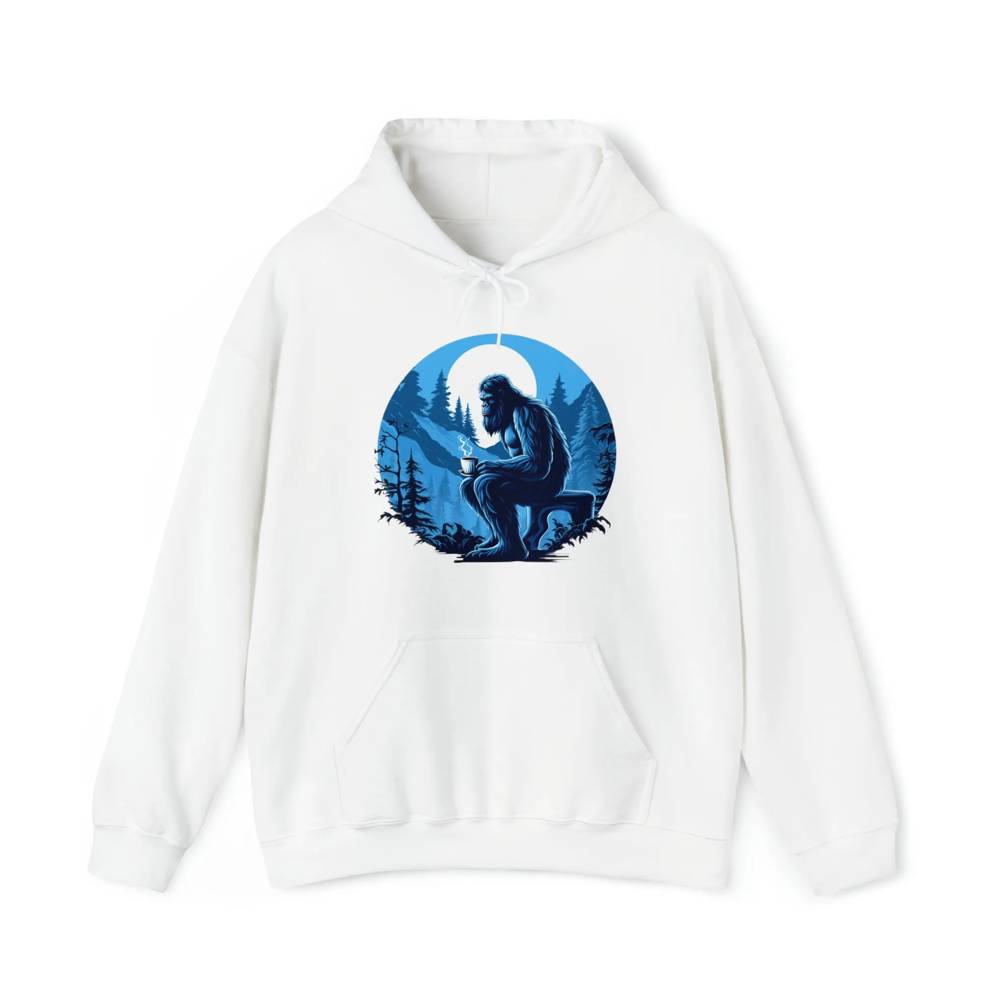 Blue Sasquatch Unisex Heavy Blend™ Hooded Sweatshirt