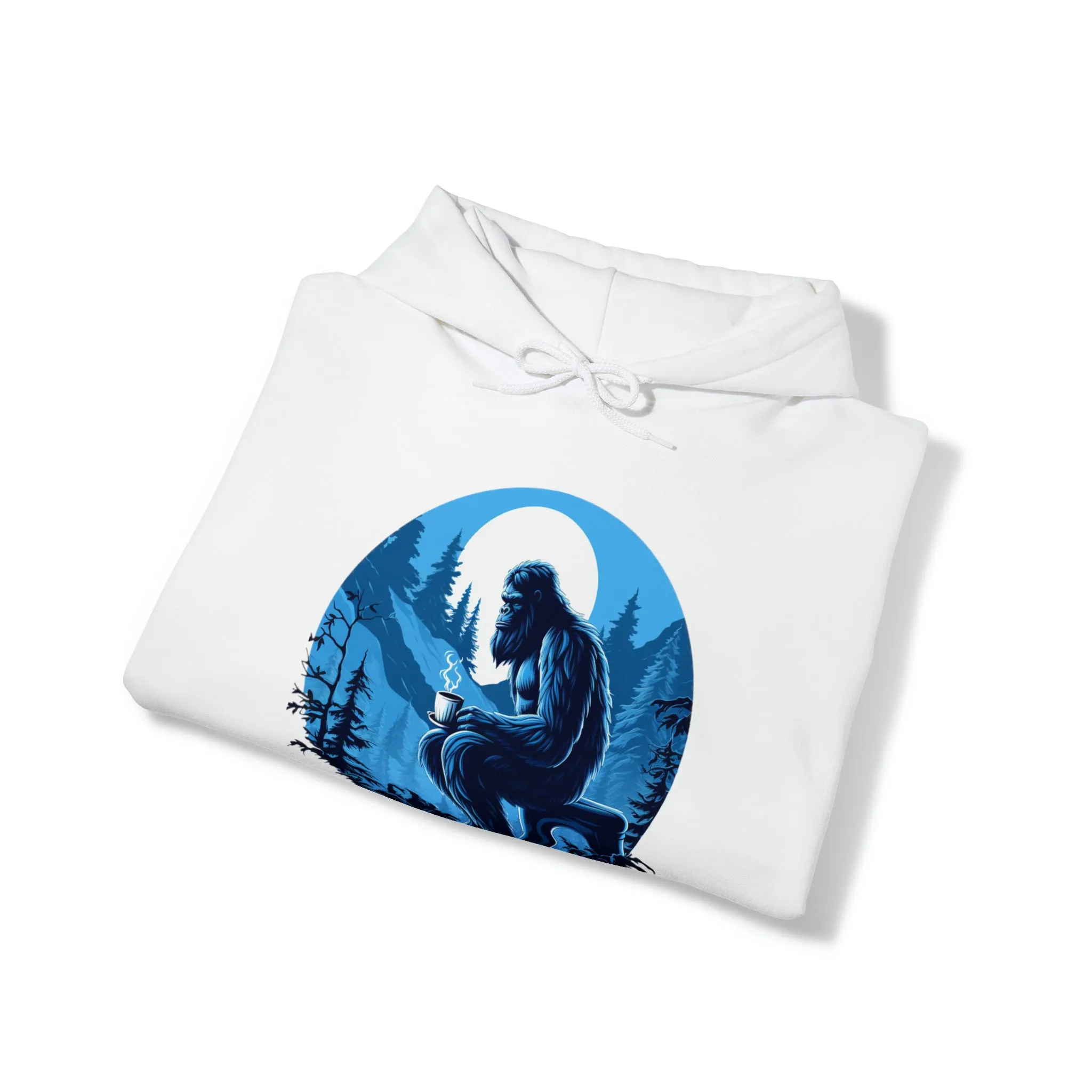 Blue Sasquatch Unisex Heavy Blend™ Hooded Sweatshirt