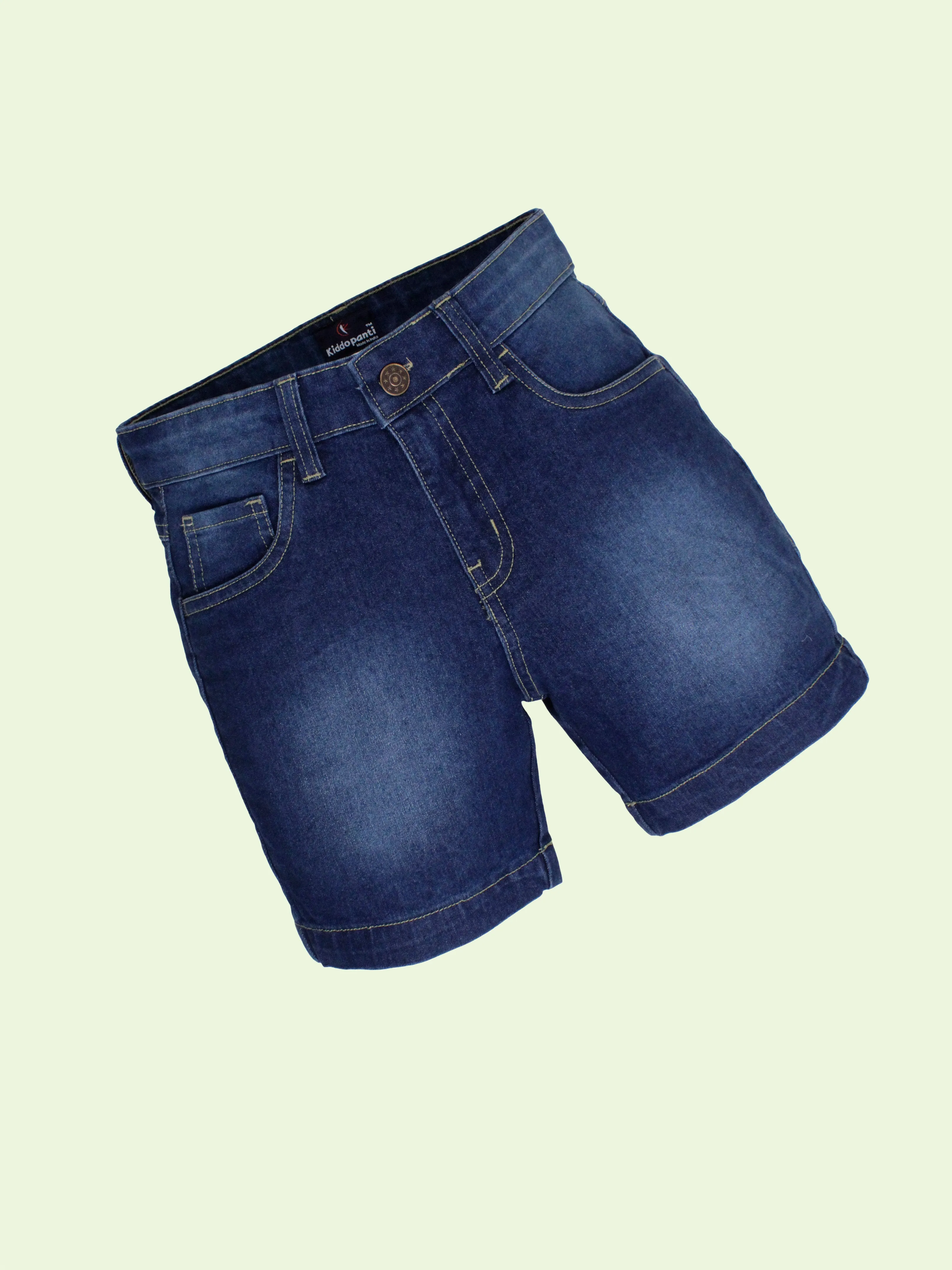 Boys Pack of 3 Solid Denim Shorts
