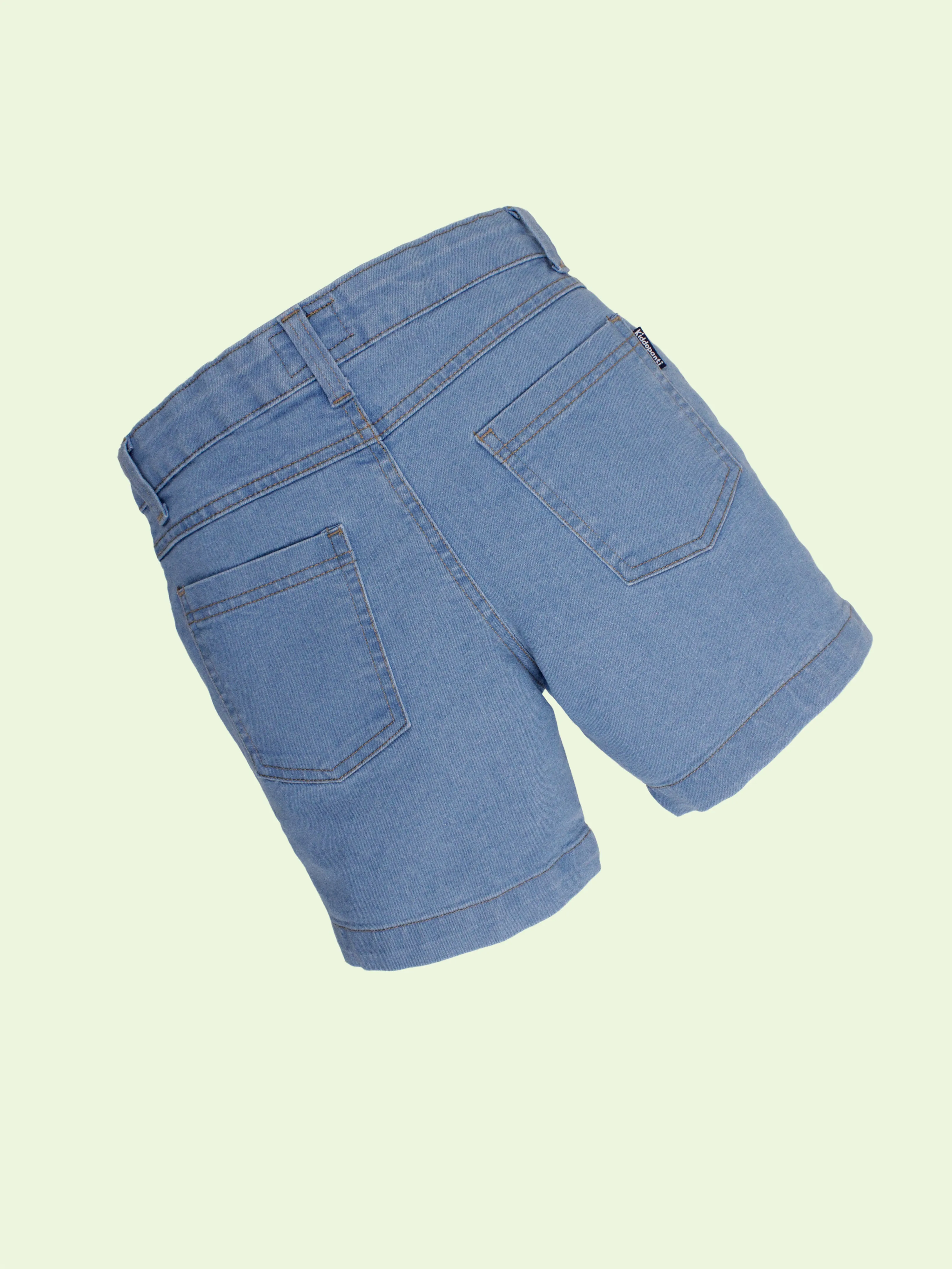 Boys Pack of 3 Solid Denim Shorts
