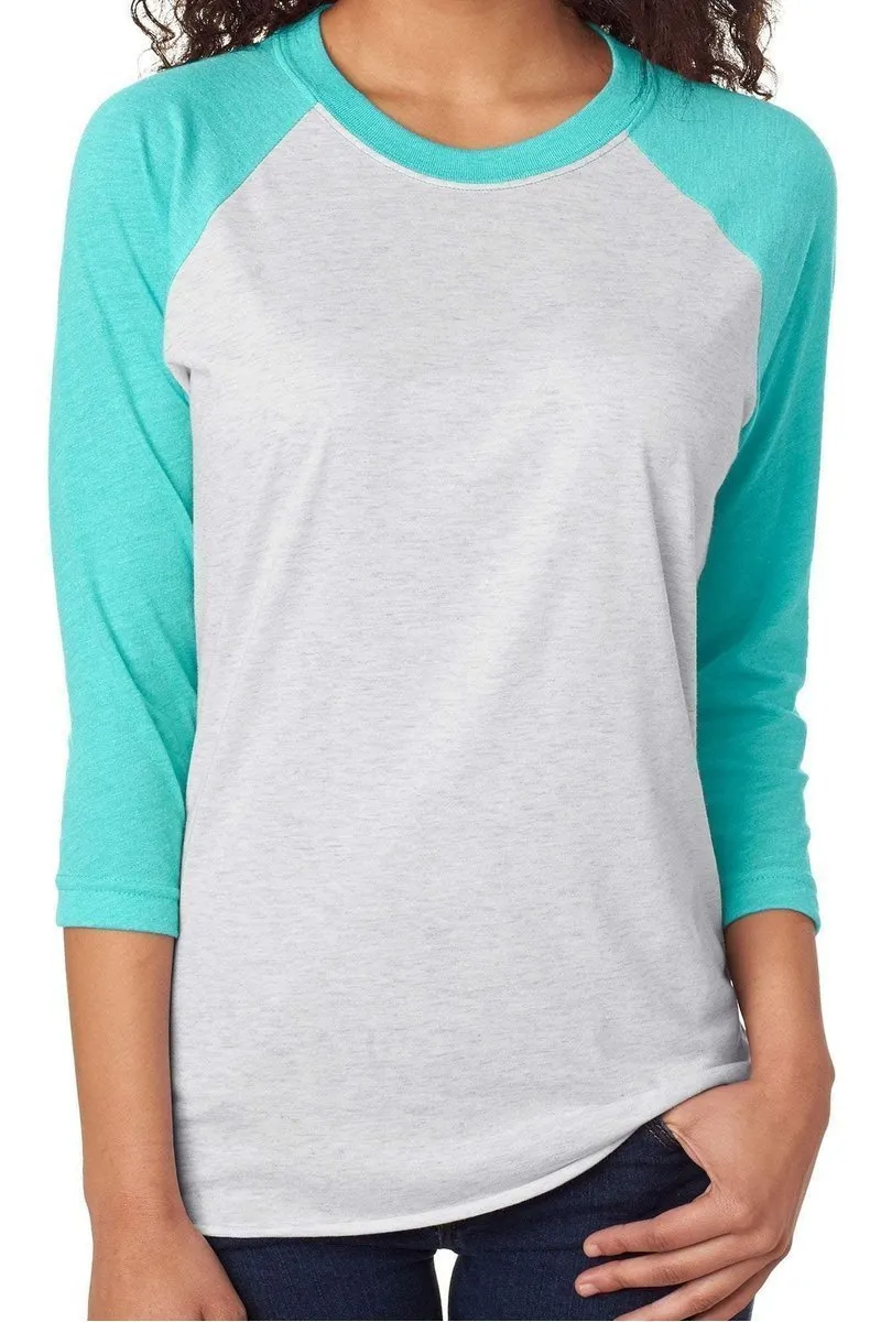 Bubblegum Bunny Tri-Blend Unisex 3/4 Raglan