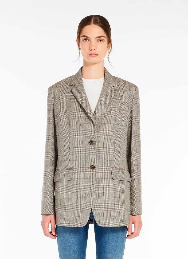 Burgos 2 Button Plaid Blazer